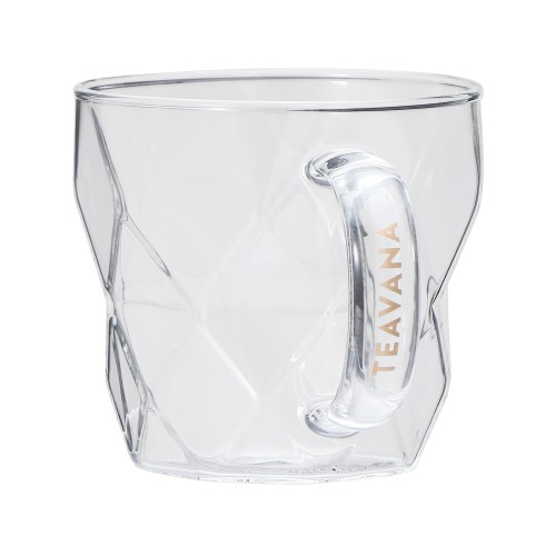 TEAVANA® ハンドルグラスファセットクリア296ml