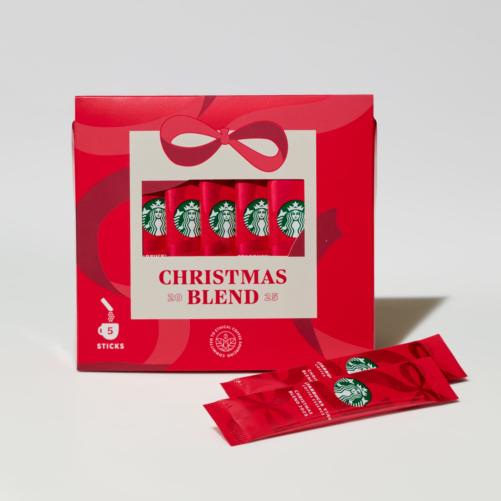 スターバックス ヴィア® クリスマス ブレンド 5本入り|コーヒー