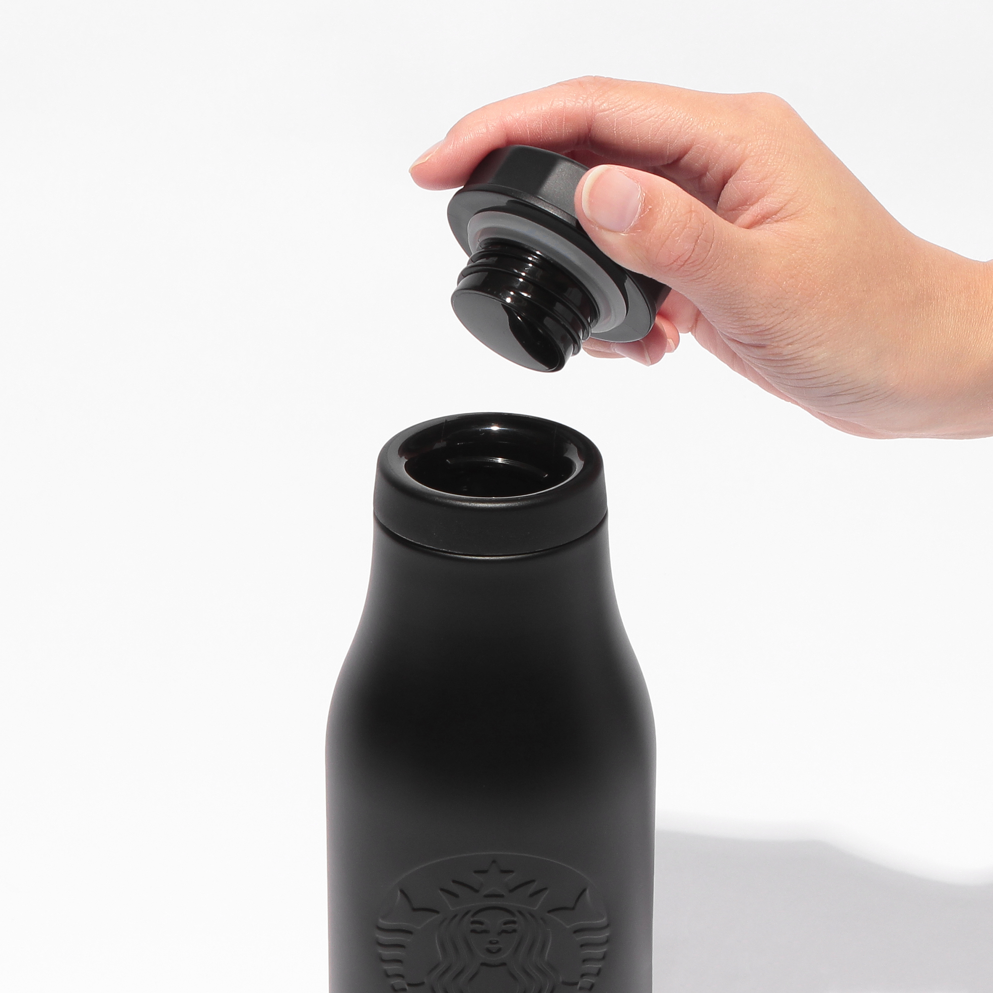□新品□ マットベージュ 473ml ステンレスロゴボトル スターバックス スターバックス ステンレスロゴボトル マットグレージュ 473ml