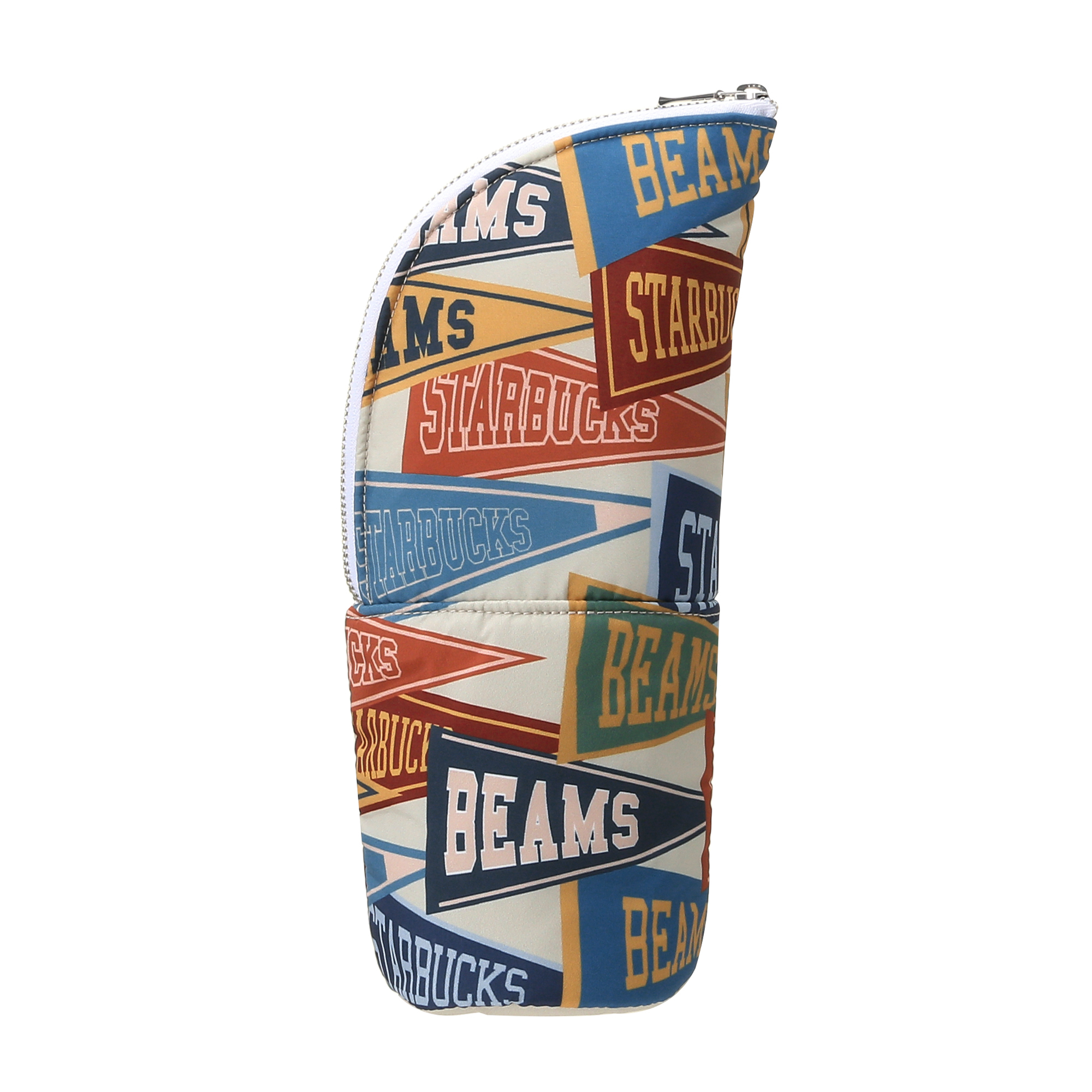スターバックス×BEAMSミニマルケース付Pennant Design オンラインストア販売]BEAMS マルチケース Pennant Design