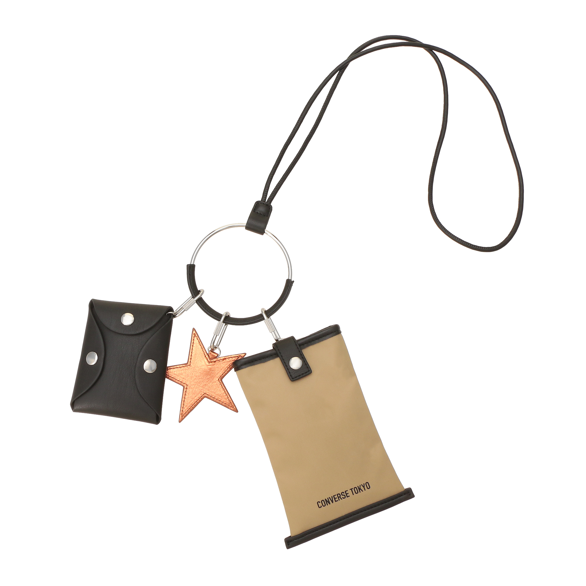 CONVERSE TOKYO マルチリングバッグ ベージュ|グッズ|goods-main
