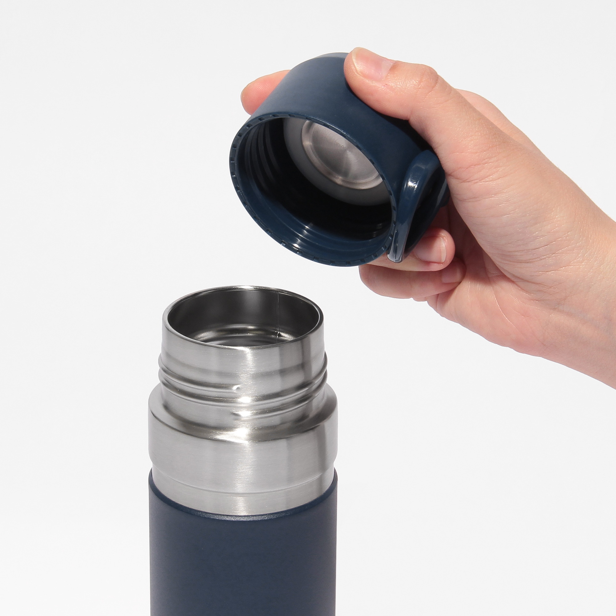 ステンレスボトルSTANLEYネイビー473ml|ボトル|bottle