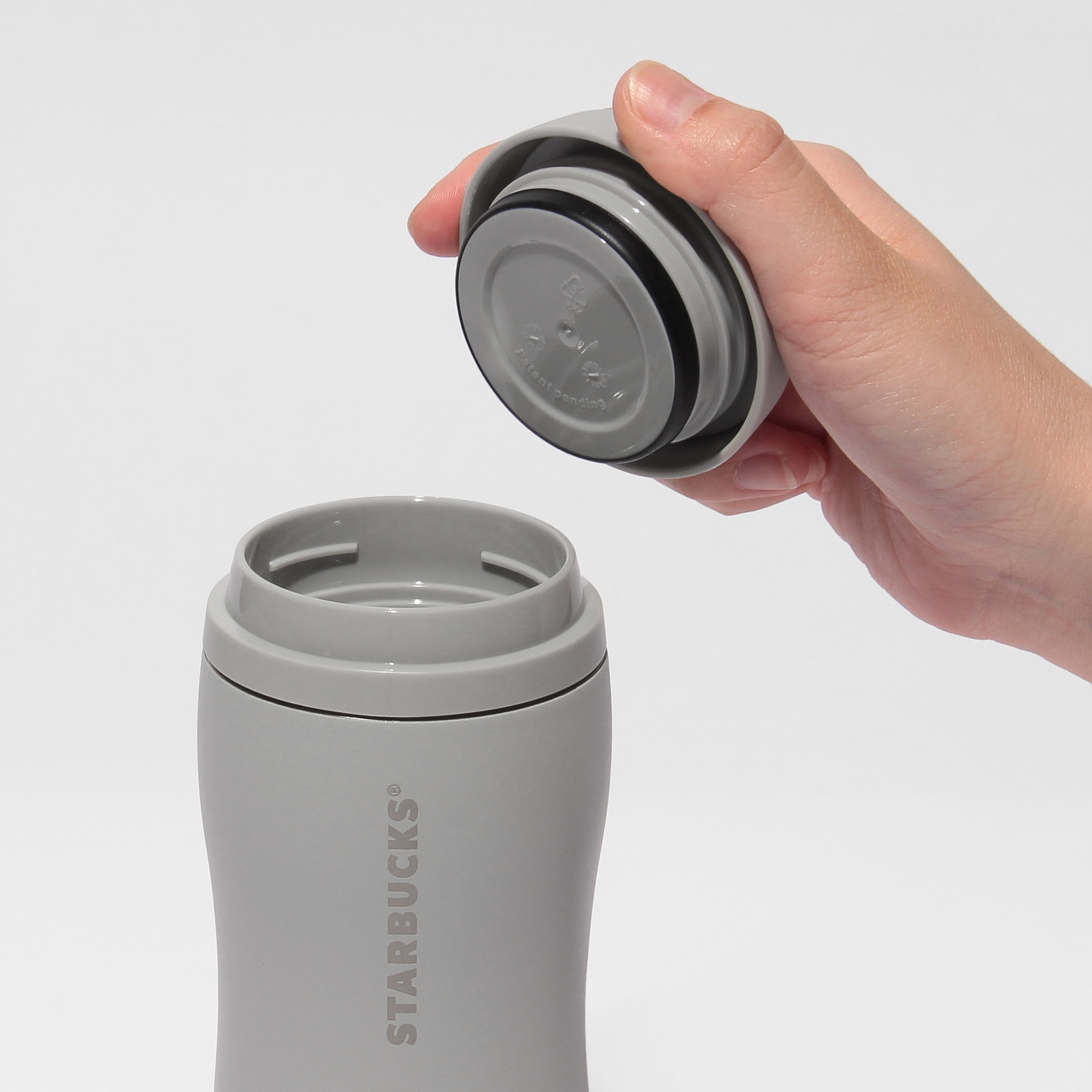 カ*ン様 スターバックス ステンレスボトル 400ml マットグレー　Fragm カ*ン様 スターバックス ステンレスボトル 400ml マットグレー Fragm