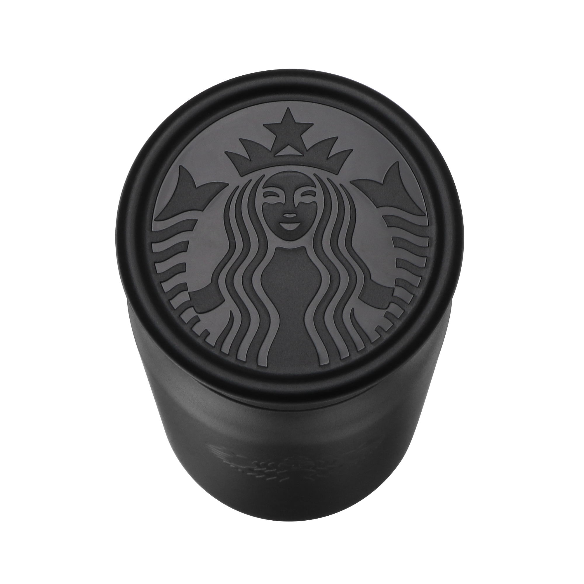 カーヴドリサイクルステンレスボトルマットブラック355ml|ボトル