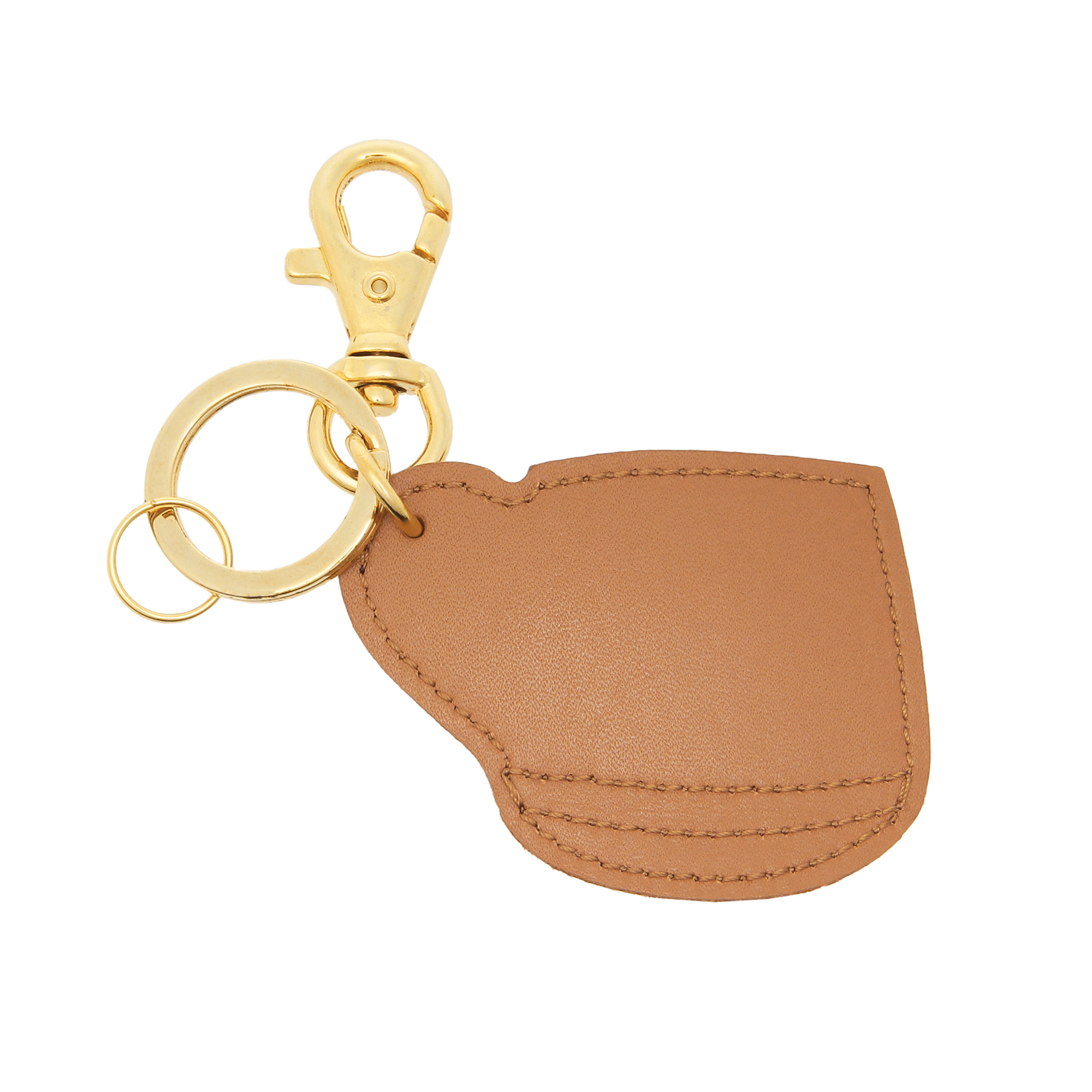 スターバックス リザーブ レザーキーホルダー マグカップ キャメル