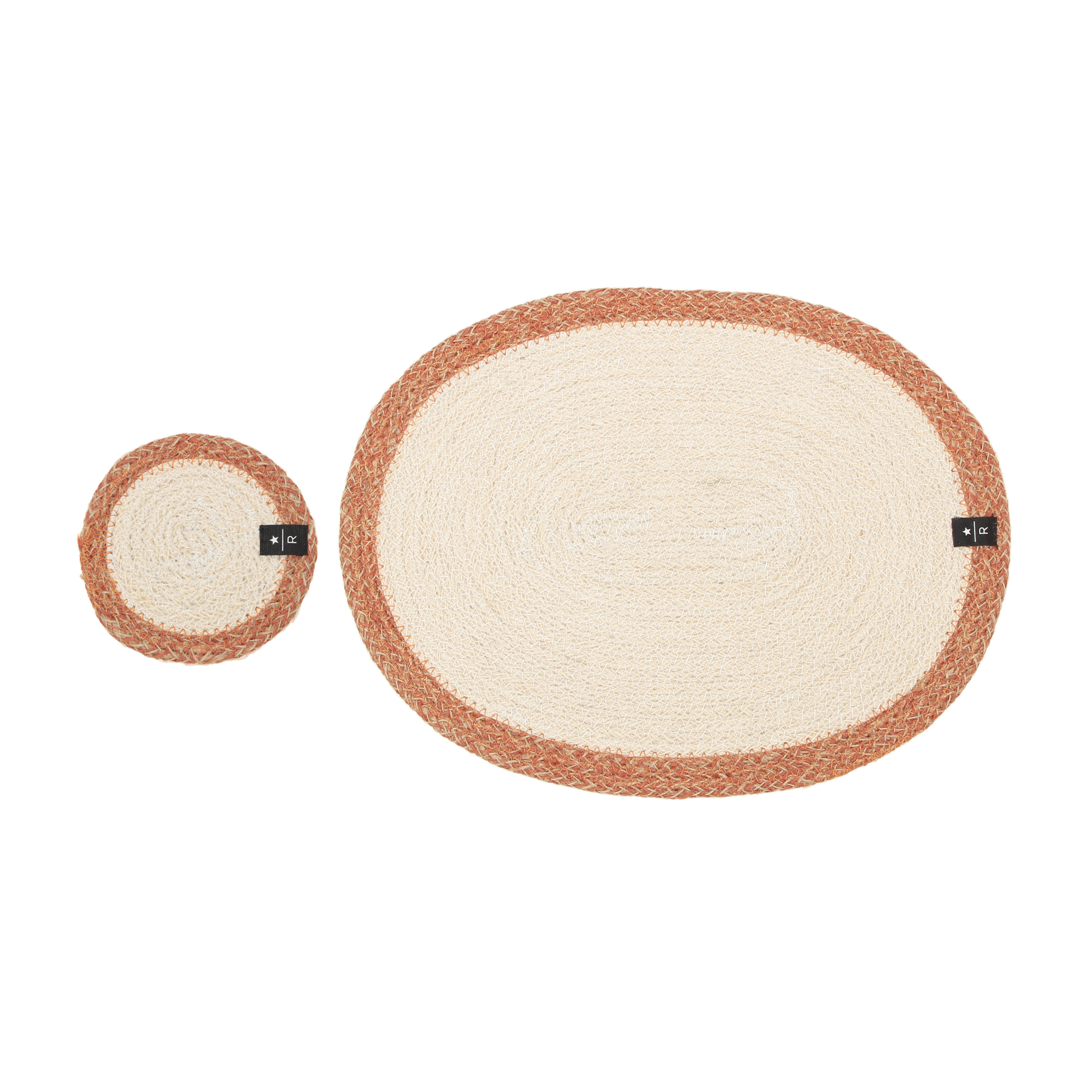 スターバックス リザーブ ジュートプレイスマット オーバル ブラウン