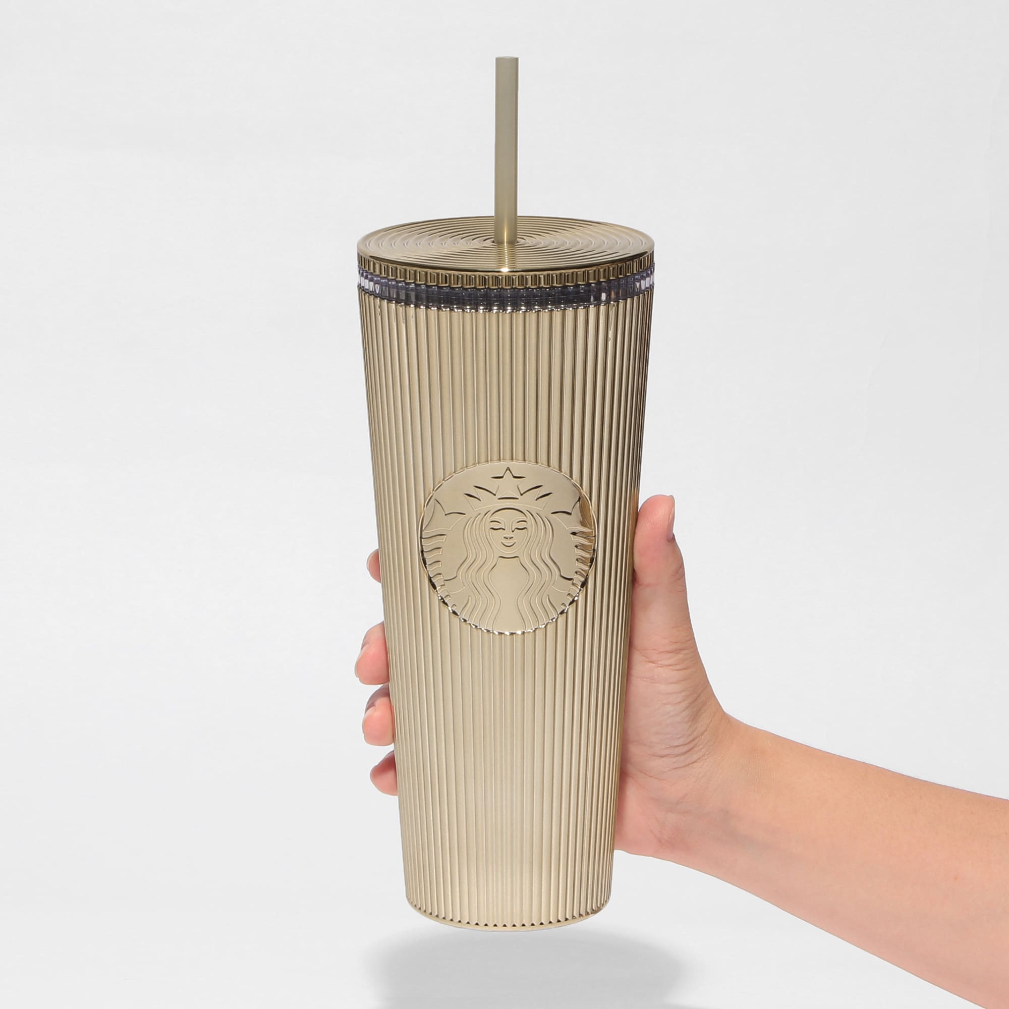 ロゴコールドカップタンブラーシャンパンゴールド710ml|タンブラー