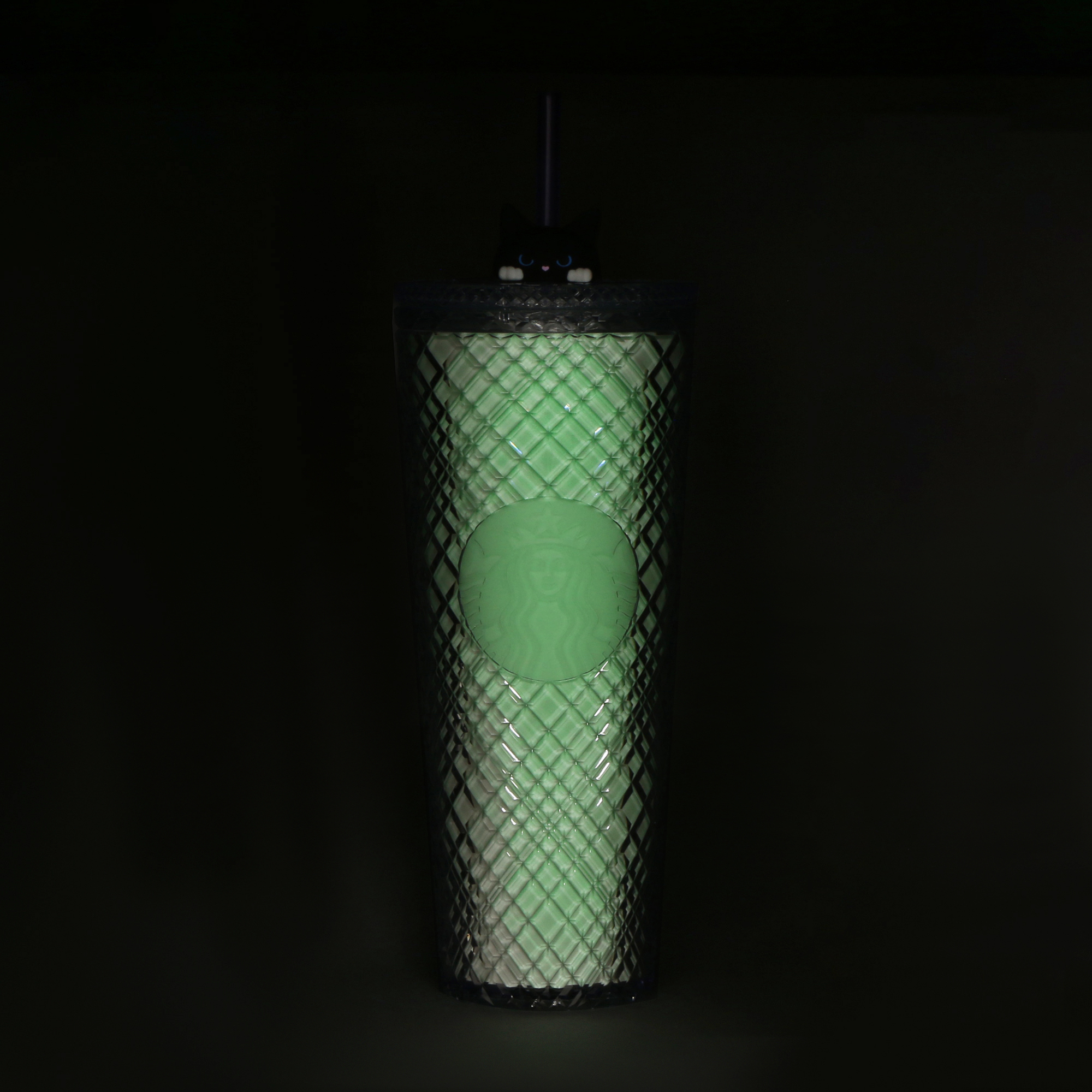 スタバ コールドカップタンブラーグローインザダーク710ml ハロウィン2025ロゴコールドカップタンブラーグローインザダーク