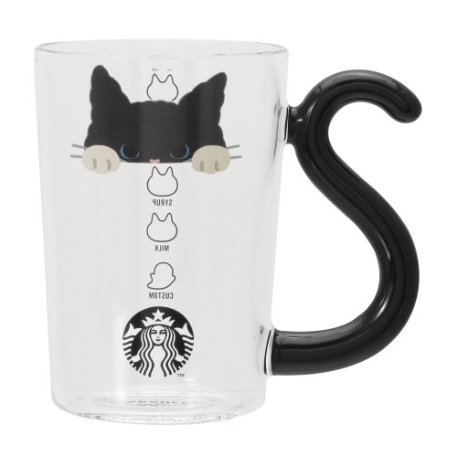 ハロウィン2025耐熱グラスマグブキャット296ml