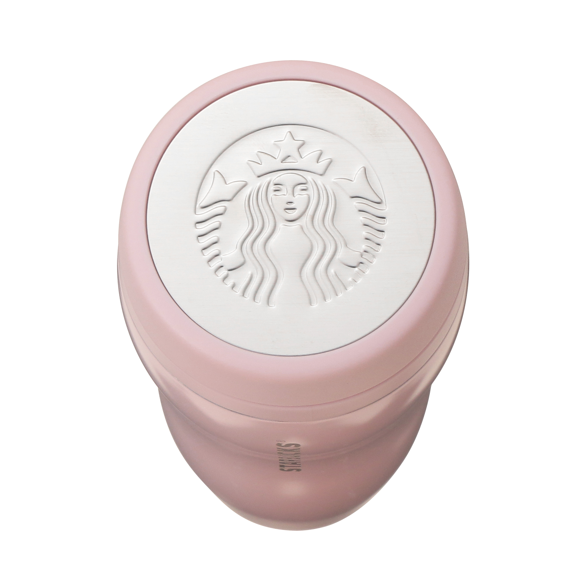 名入れ専用】カーヴドリサイクルステンレスボトルパールピンク