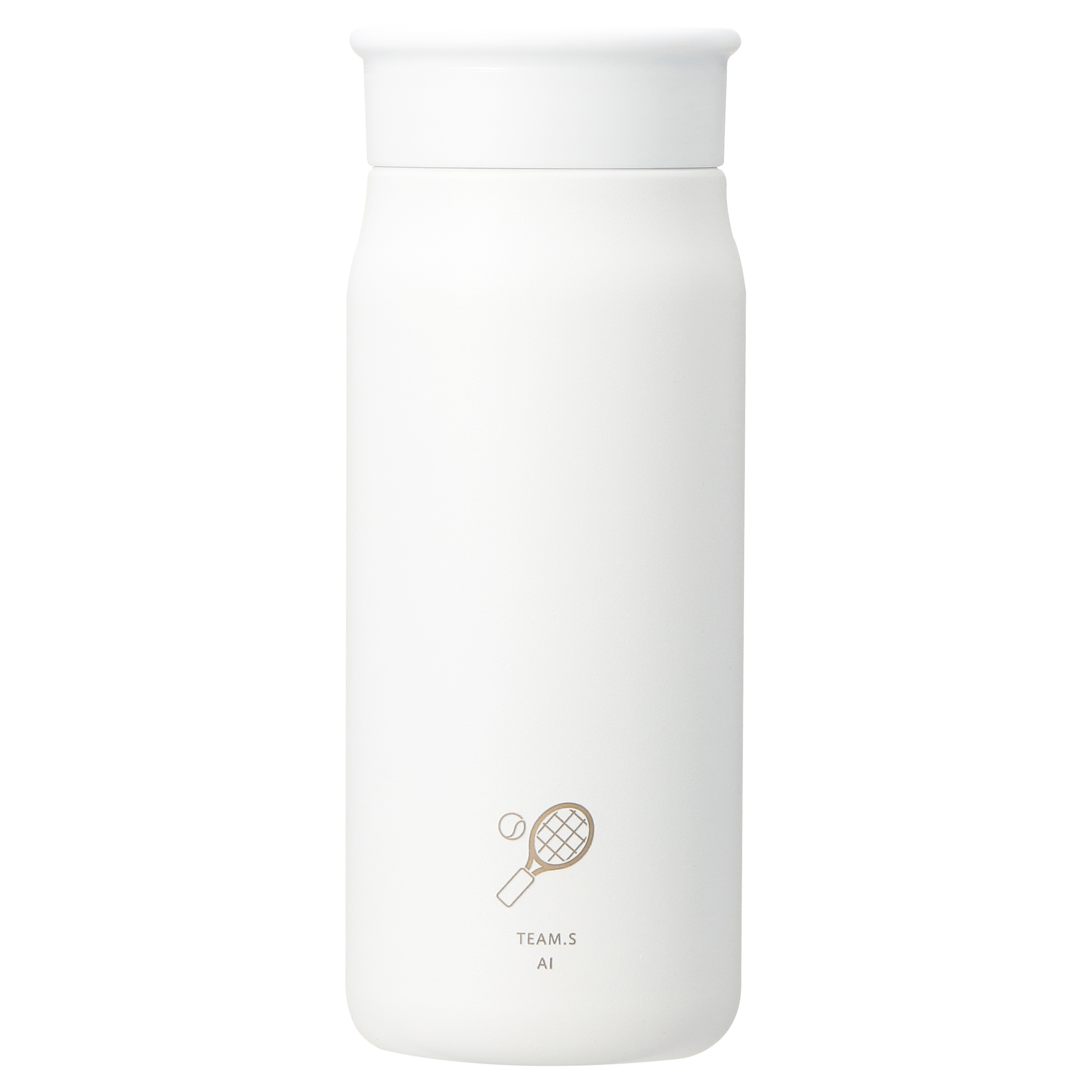 名入れ専用】リサイクルステンレスミニボトルマットホワイト355ml[利用