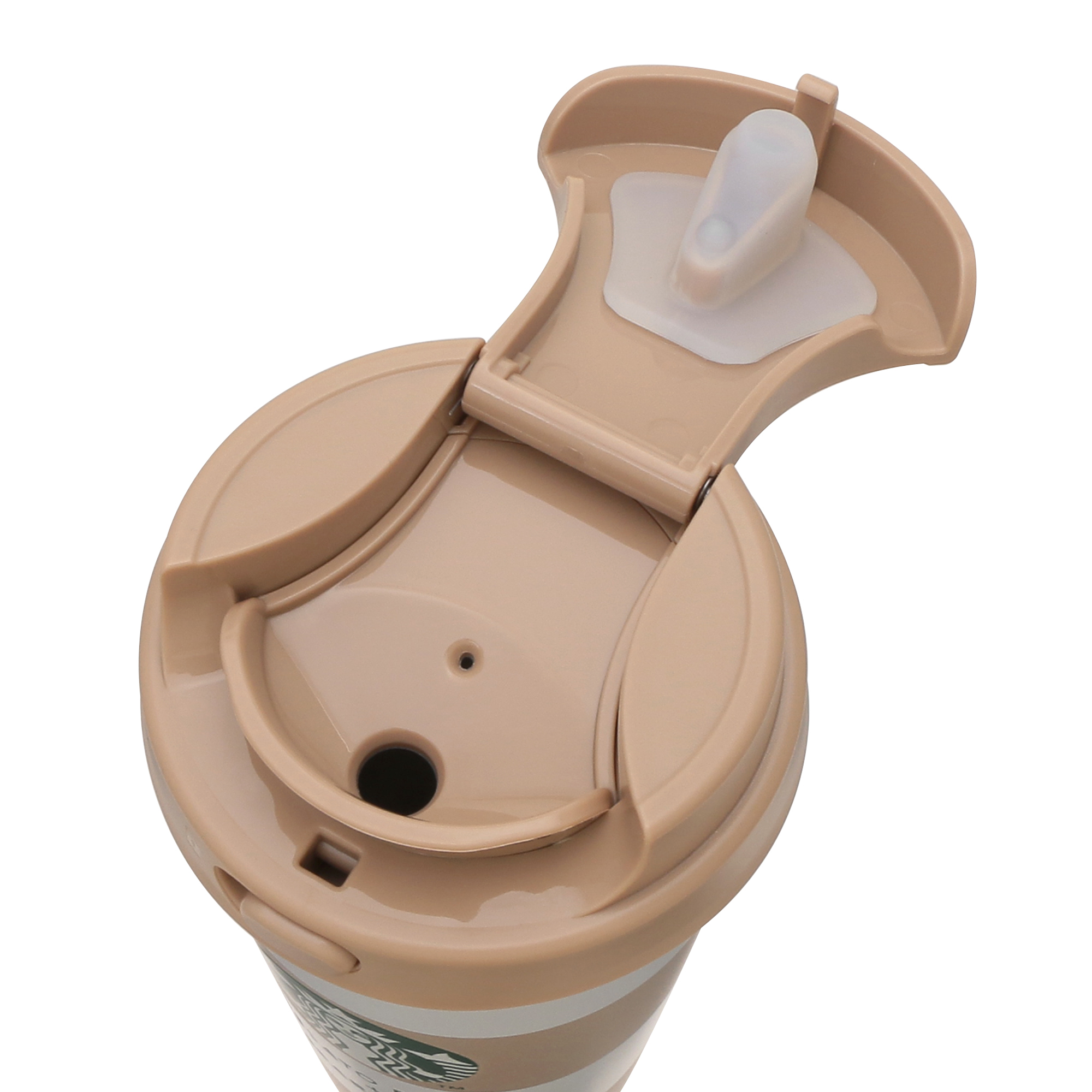 ジェラートピケ×スターバックス ボーダーステンレスTOGOボトル モカベージュ gelato pique ボーダーステンレスTOGOボトル モカベージュ 473ml