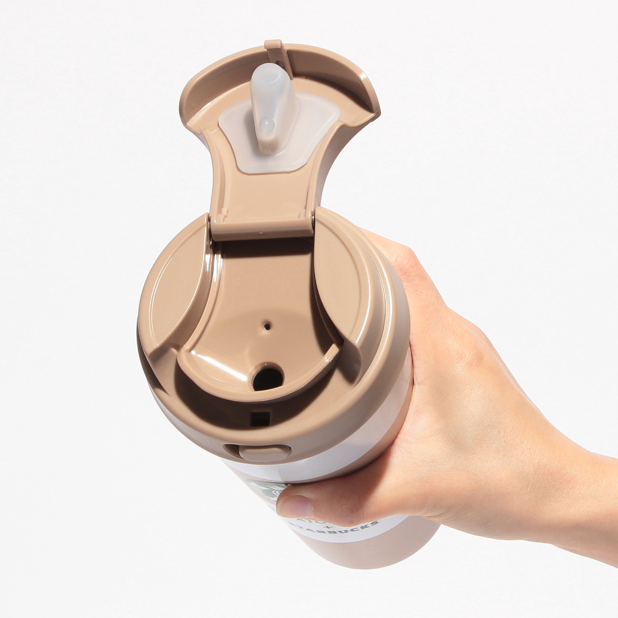 スターバックス GELATO PIQUE ボトル　モカベージュ gelato pique ボーダーステンレスTOGOボトル モカベージュ 473ml