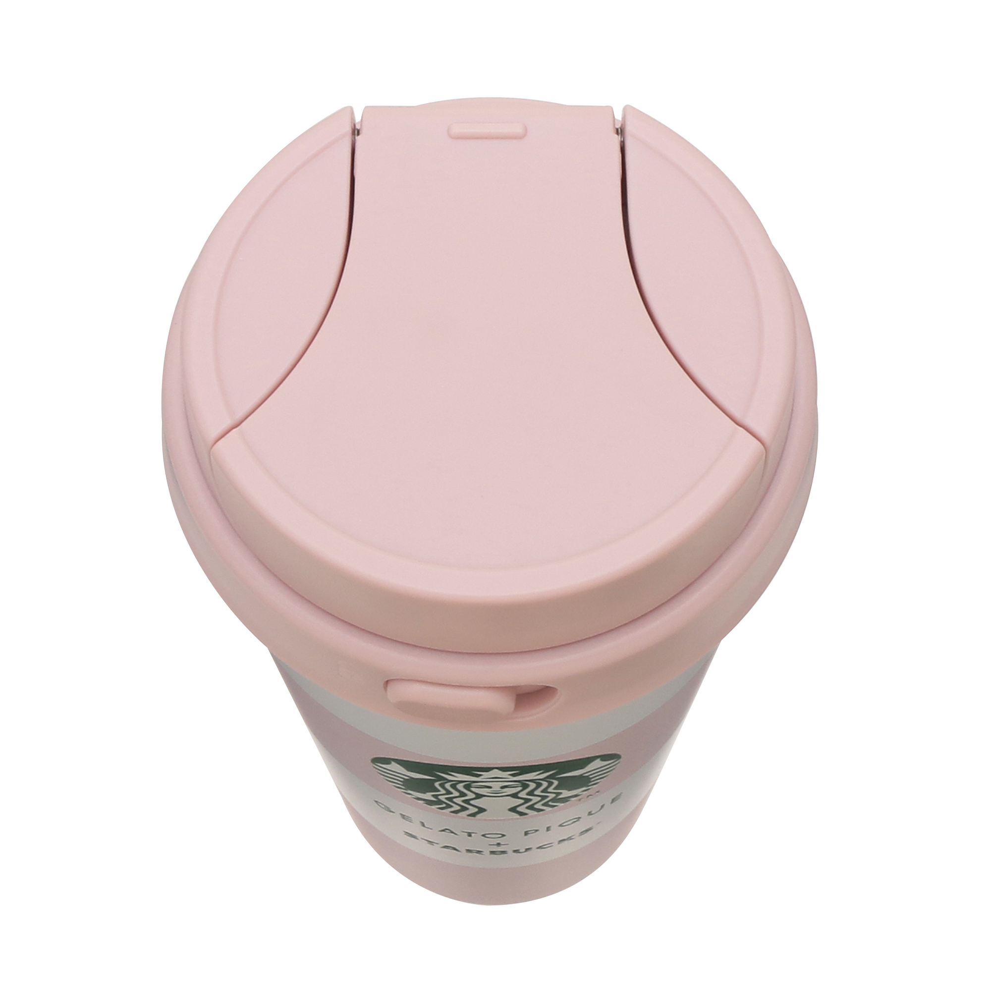 gelato pique ボーダーステンレスTOGOボトル ソフトピンク 473ml