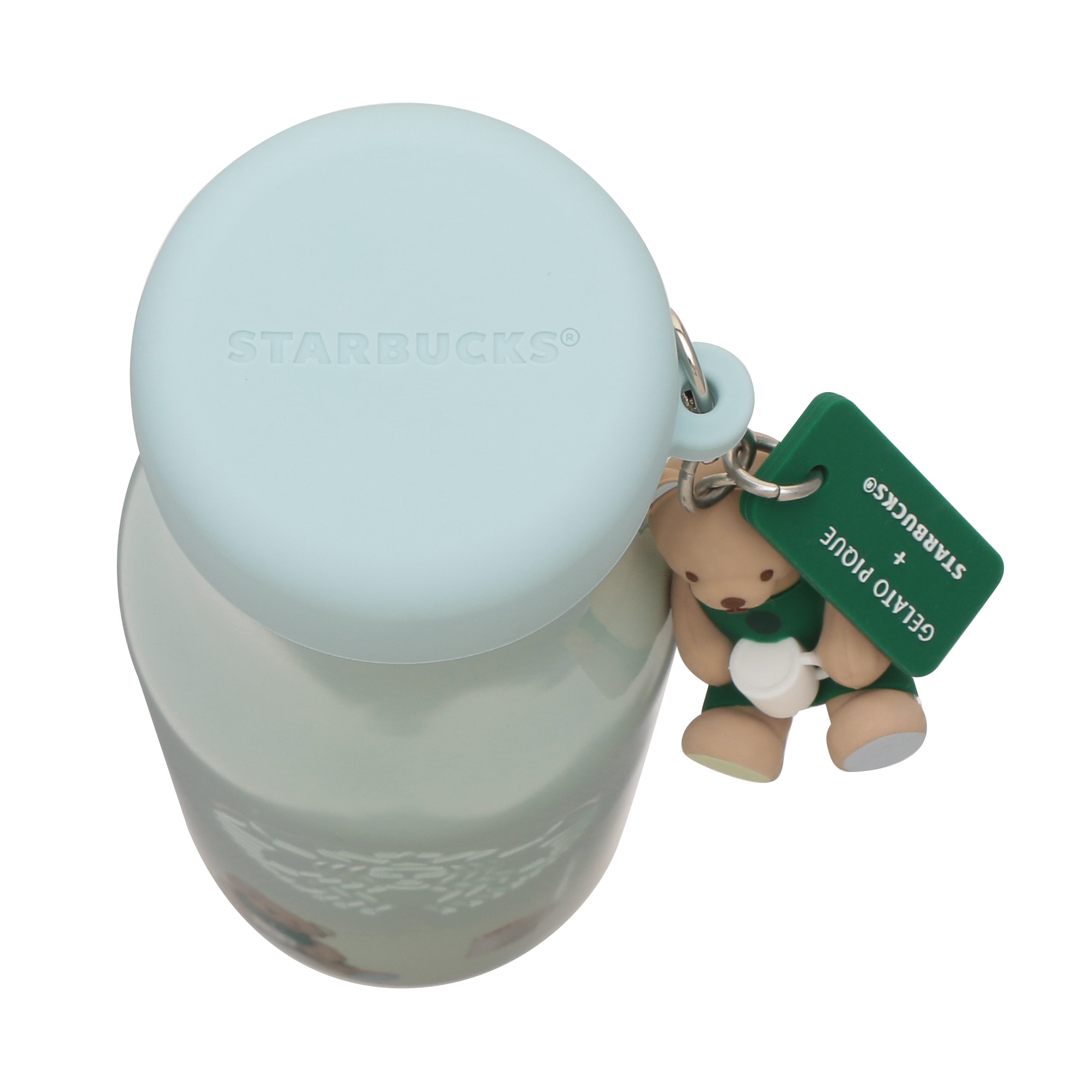 gelato pique リッドカバーベアチャーム付きステンレスボトル