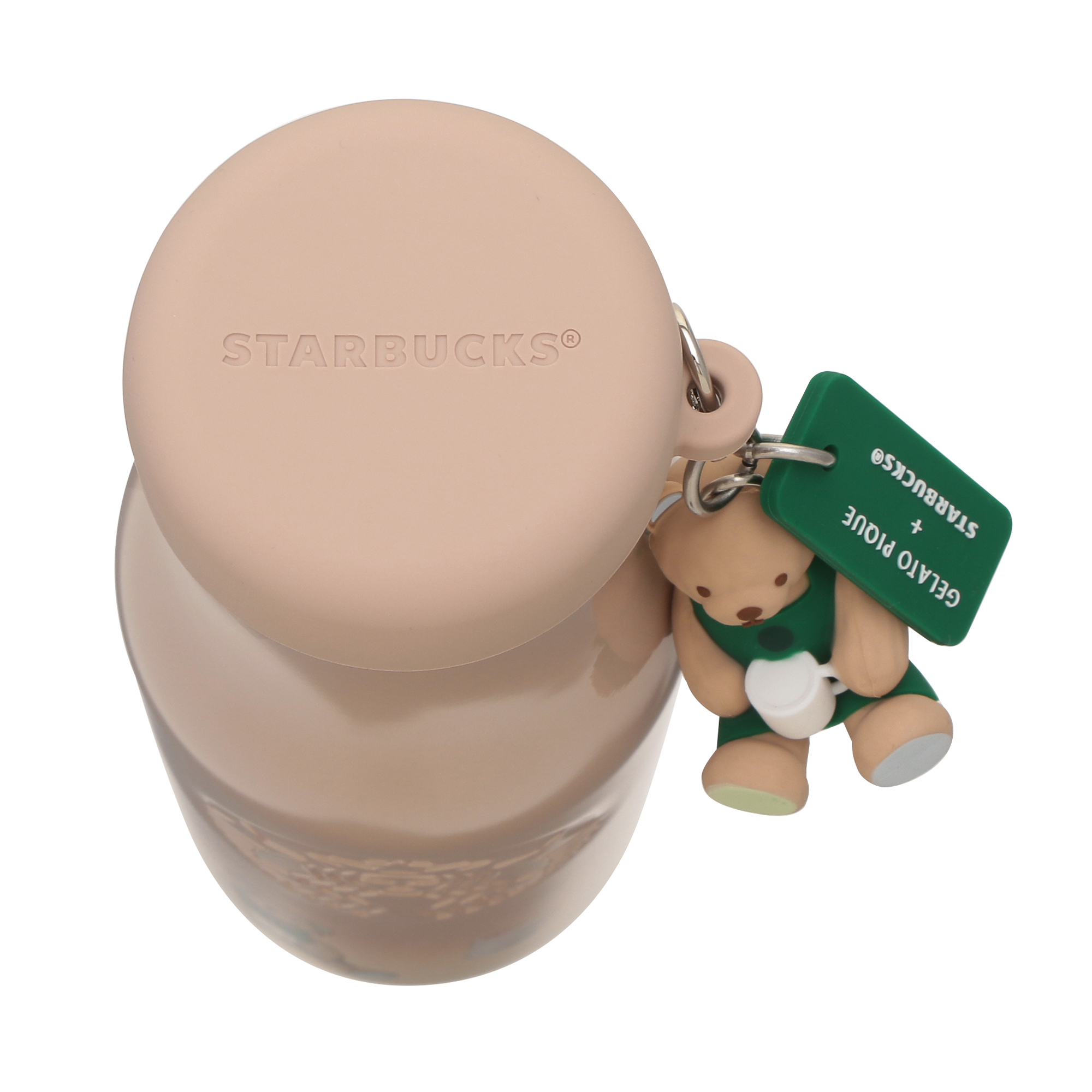 gelato pique リッドカバーベアチャーム付きステンレスボトル