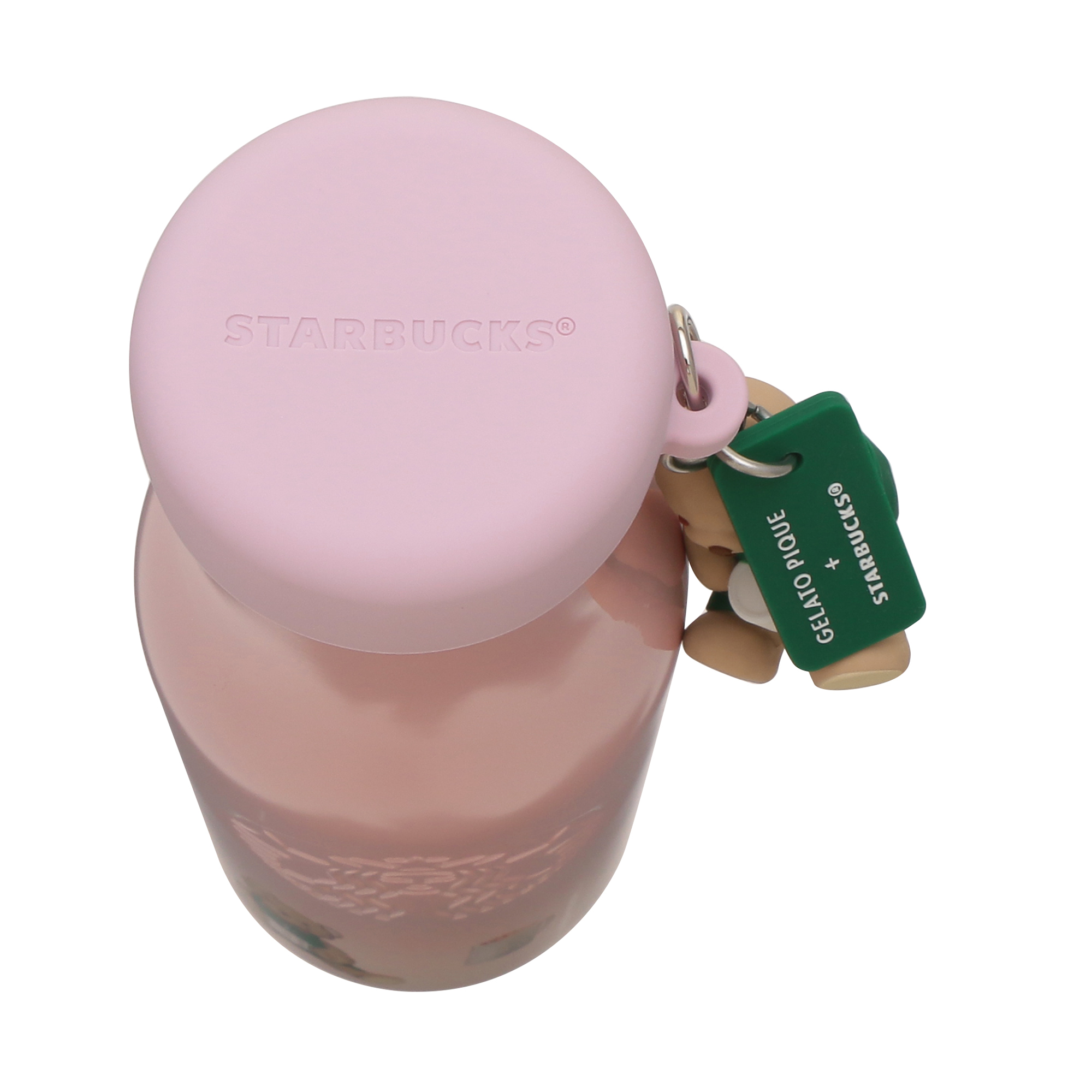 gelato pique リッドカバーベアチャーム付きステンレスボトル