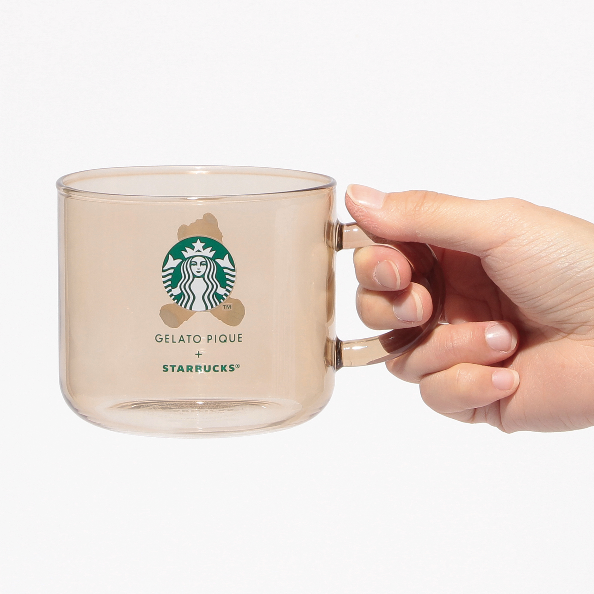 スターバックス ジェラートピケ タンブラー モカベージュ スタバ ジェラピケ gelato pique ベアスノードームボーダータンブラー モカベージュ