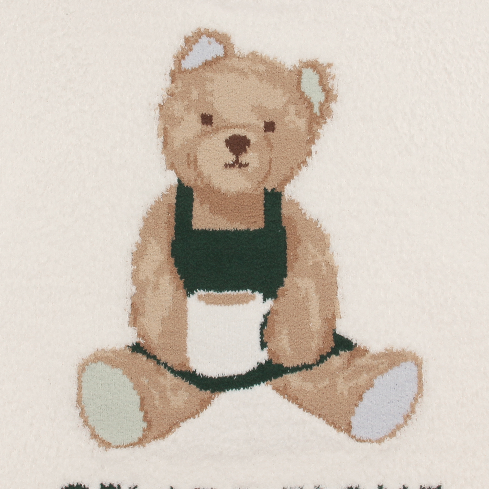 う*ん様 スタバジェラピケコラボ　パウダーベアジャガードプルオーバー ソフトピン スタバ☆ジェラピケコラボ パウダーベアジャガードプルオーバー