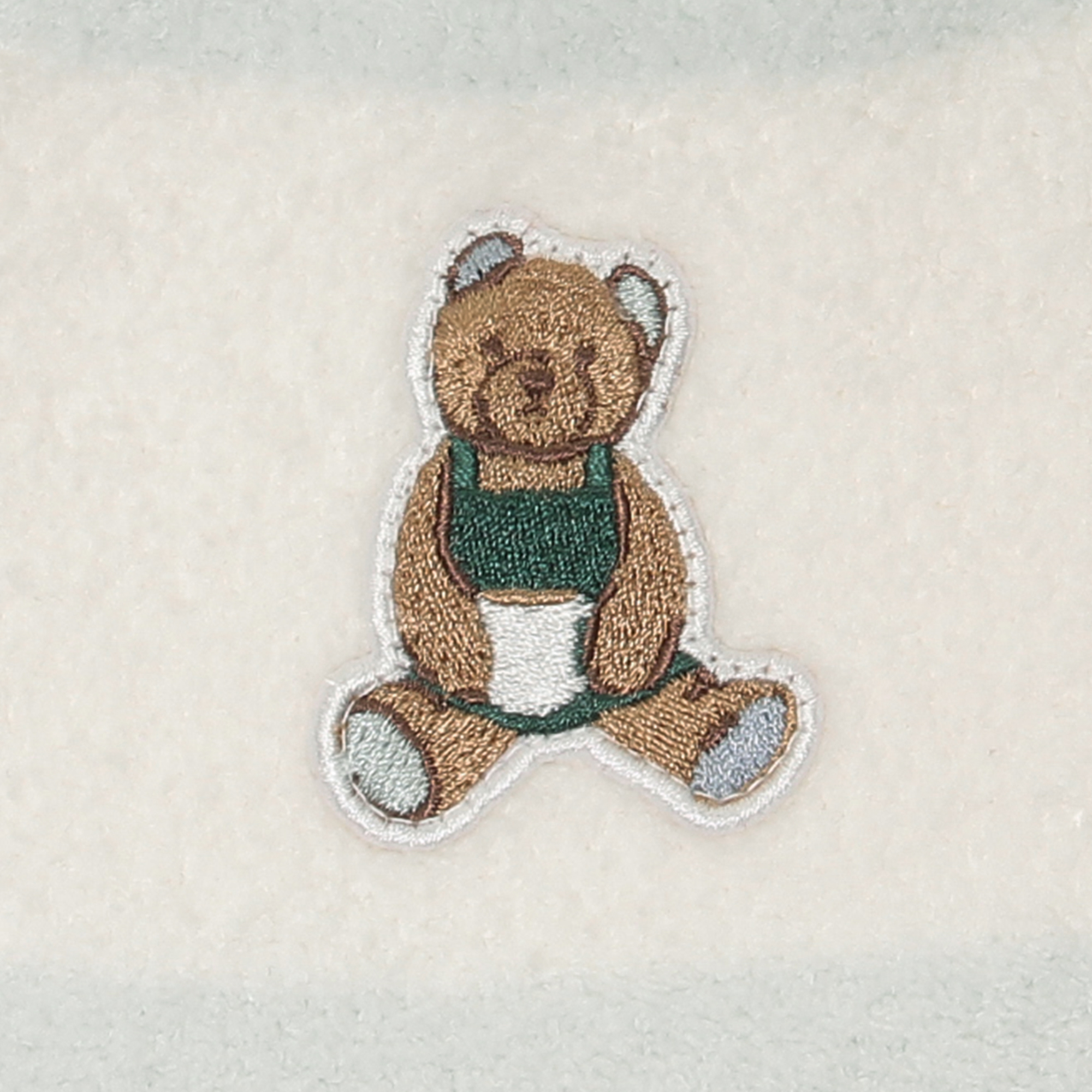 gelato pique パウダーベア刺繍ボーダーロングパンツ ミント