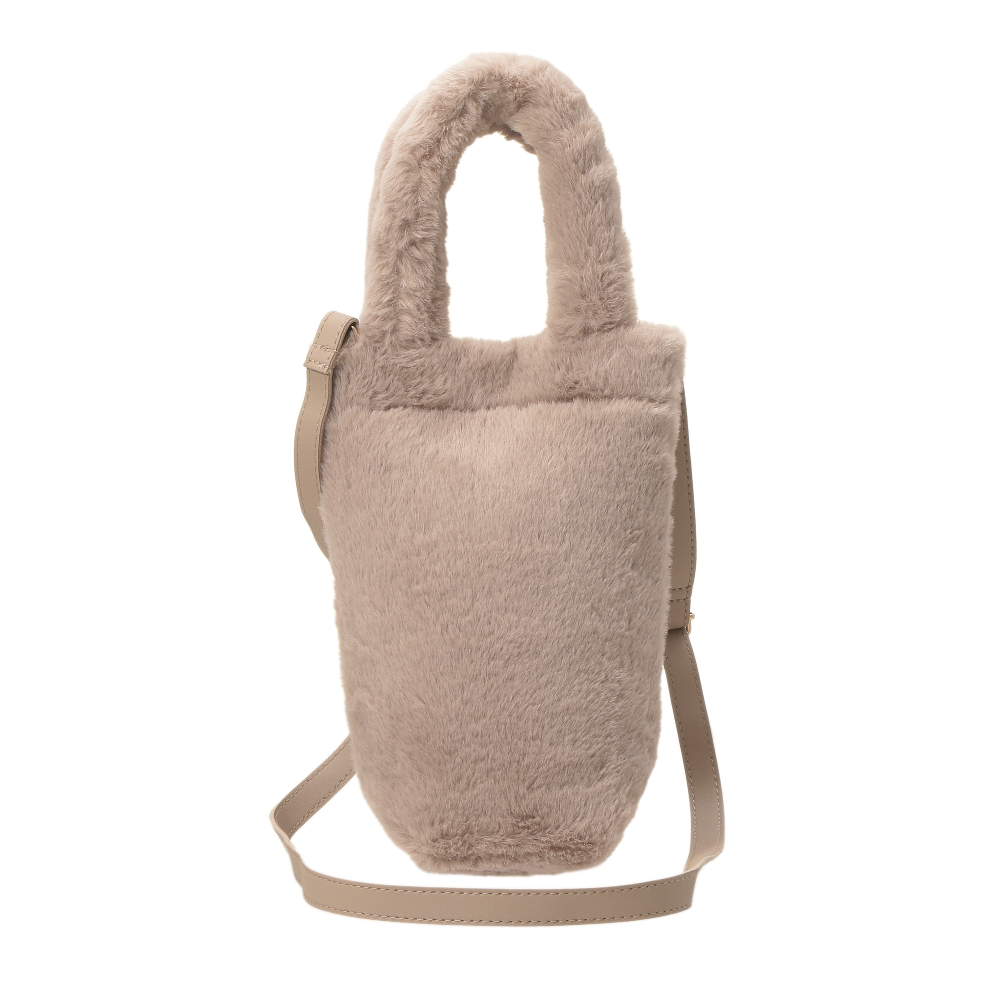 ボトルショルダーバッグファーベージュ|グッズ|goods-main