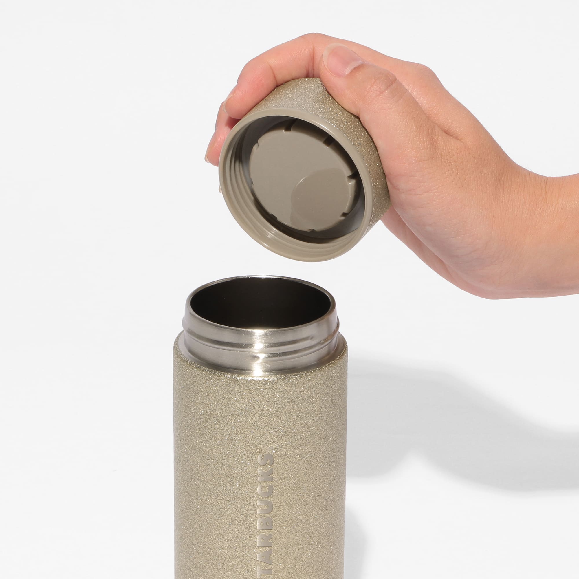 ステンレスボトルグリッターシャンパンゴールド355ml|ボトル|bottle