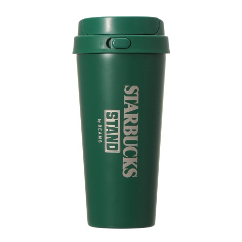 [9月12日10時オンラインストア発売]STARBUCKS STAND by BEAMS ステンレスTOGOボトル グリーン 473ml