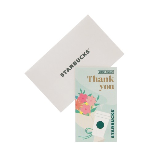 [10月7日20時オンラインストア先行発売]ビバレッジギフトミニカードThank You