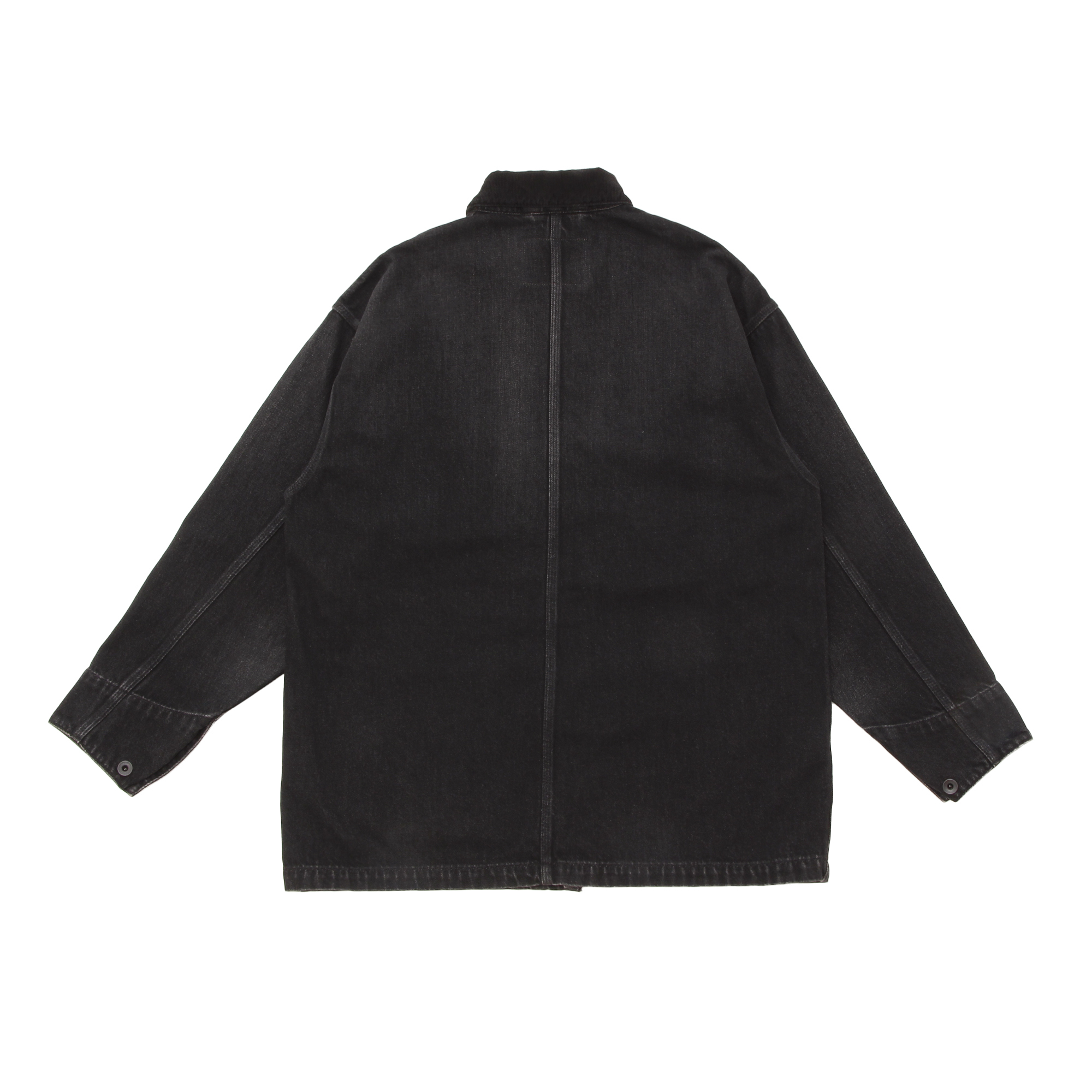 完売品!!　BEAMS BOY デニムカバーオール　ブラック BEAMS BOY（ビームス ボーイ）【別注】BIGMAC / フェイド