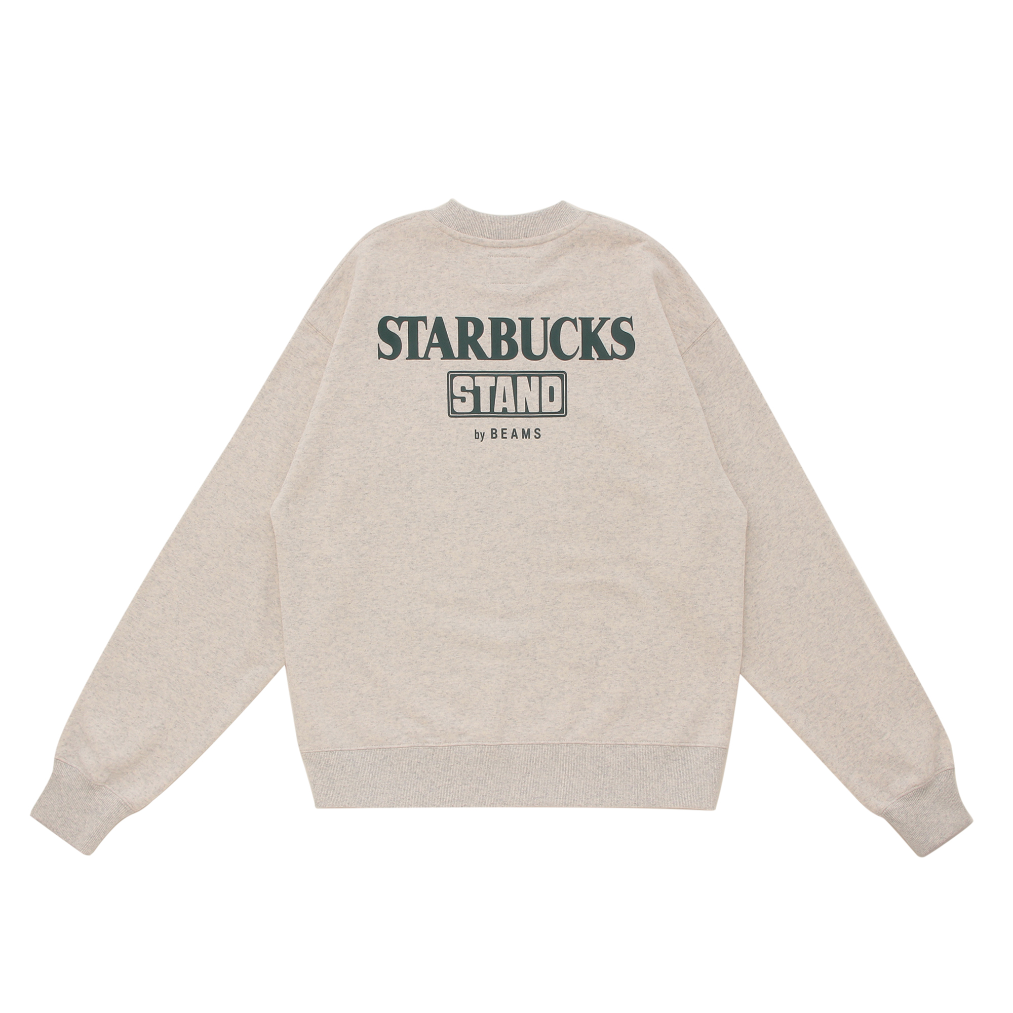 オンラインストア販売]STARBUCKS STAND by BEAMS LOGO クルー