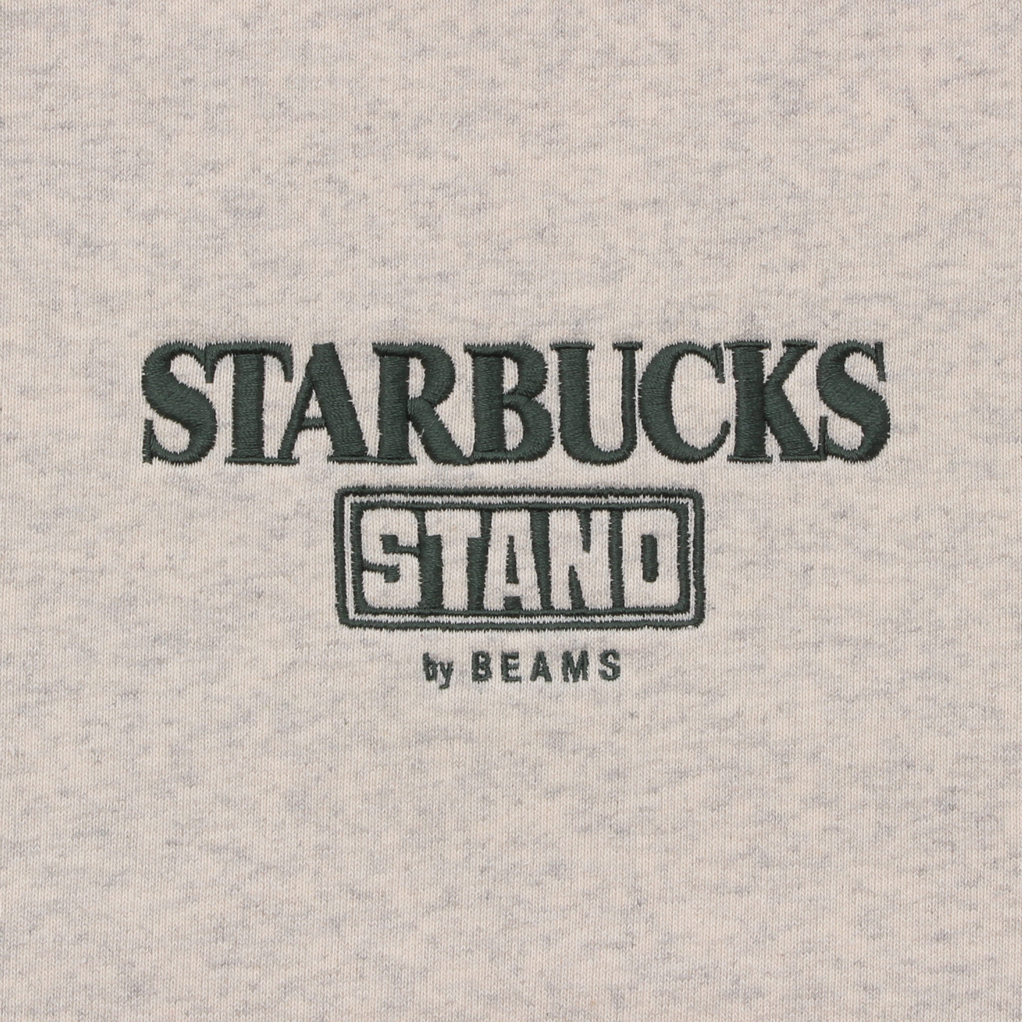 STARBUCKS STAND by BEAMS LOGO スウェット オンラインストア販売]STARBUCKS STAND by BEAMS LOGO クルー