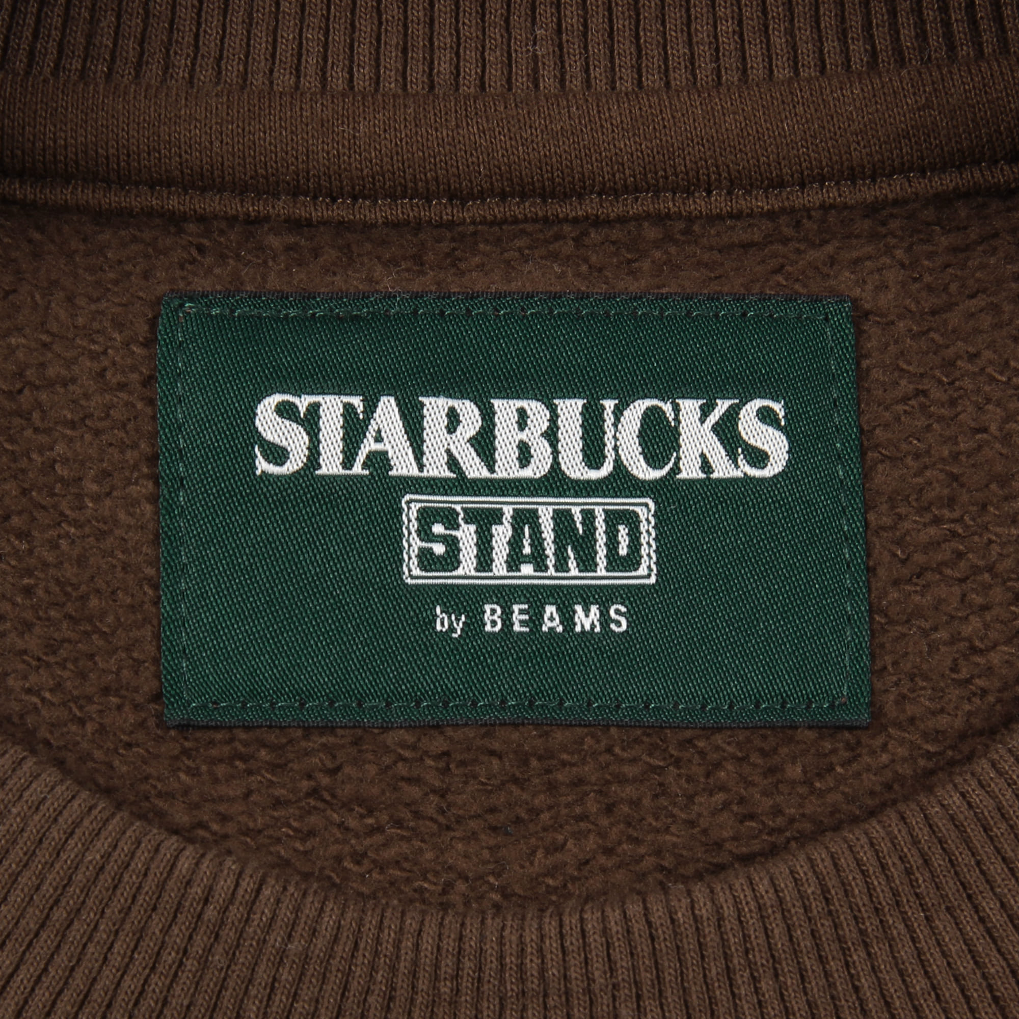 オンラインストア販売]STARBUCKS STAND by BEAMS LOGO クルー