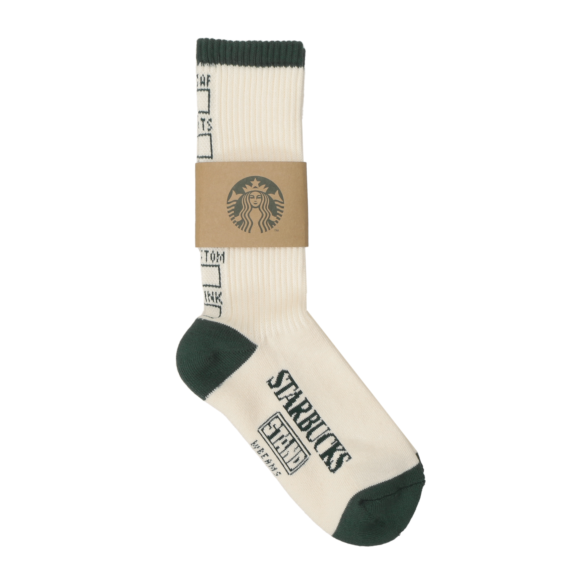 STARBUCKS STAND by BEAMS DRINKーID ソックス|グッズ|goods-main