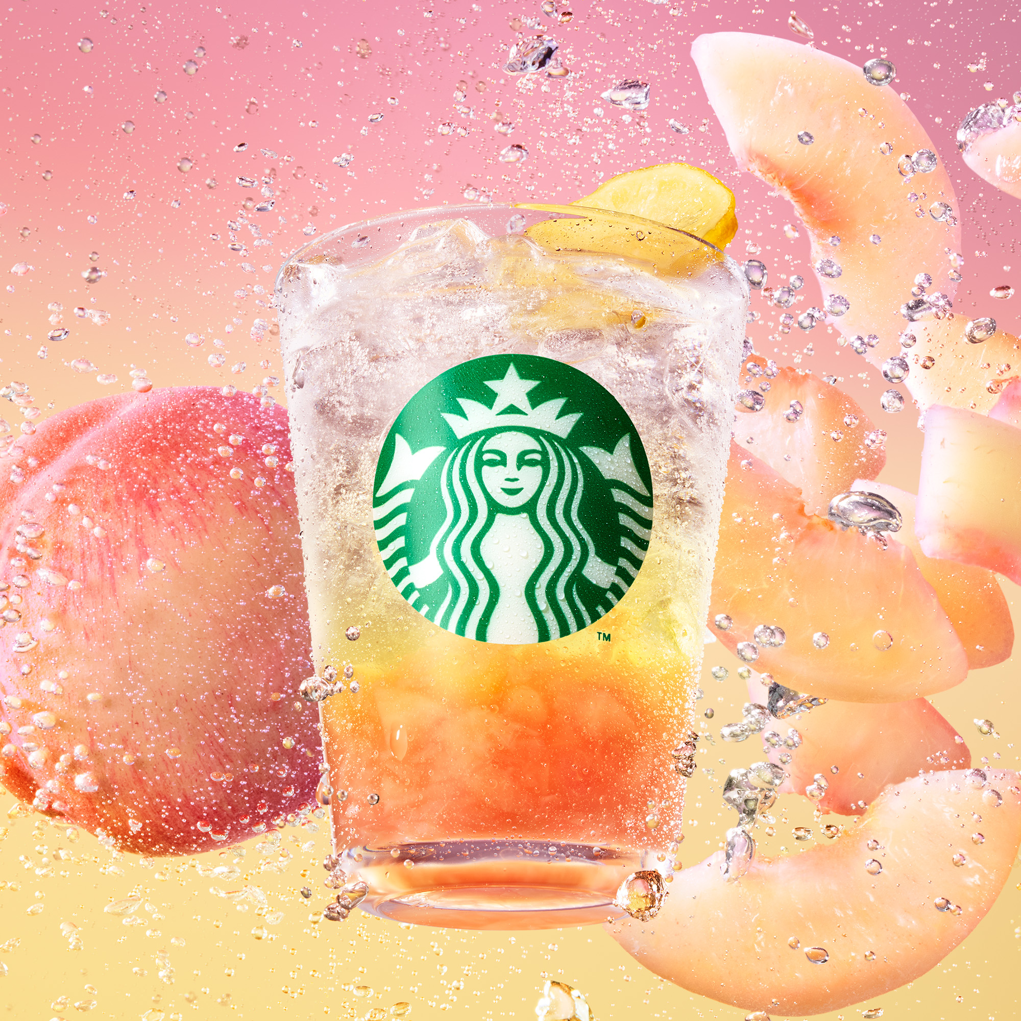 【スターバックス】チラックス ソーダ ピーチ