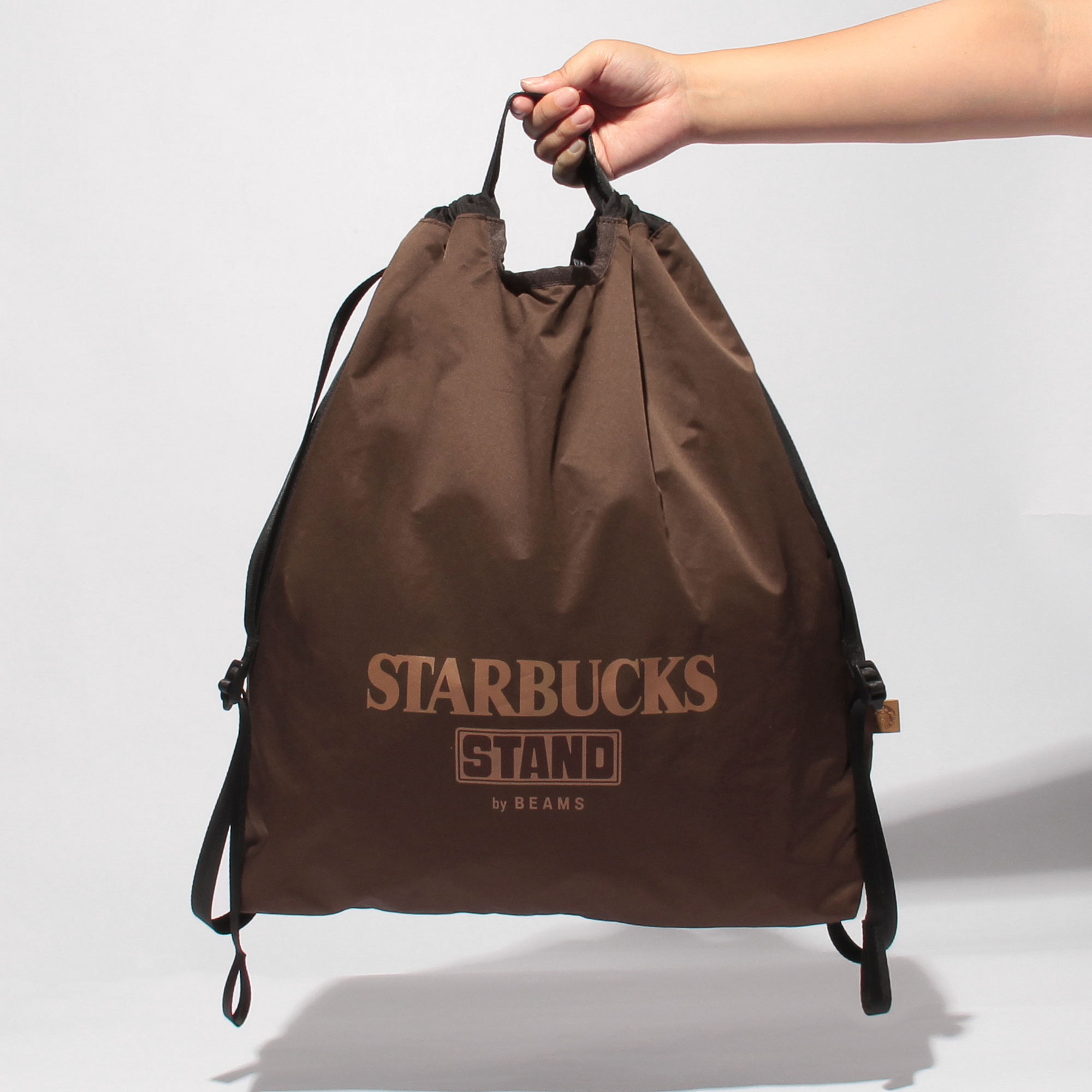 STARBUCKS STAND by BEAMS 2Way ナップサック ブラウン|グッズ|goods 