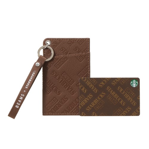 [9月12日10時オンラインストア発売]STARBUCKS STAND by BEAMS ケース付きスターバックス カード（入金済み）