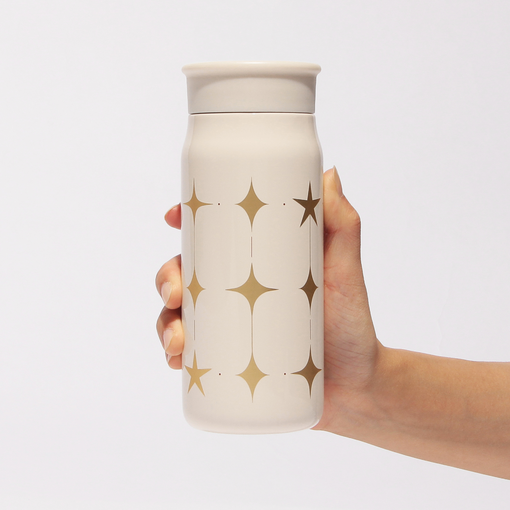 ステンレスミニボトルアイボリー355ml|ボトル|bottle|スターバックス
