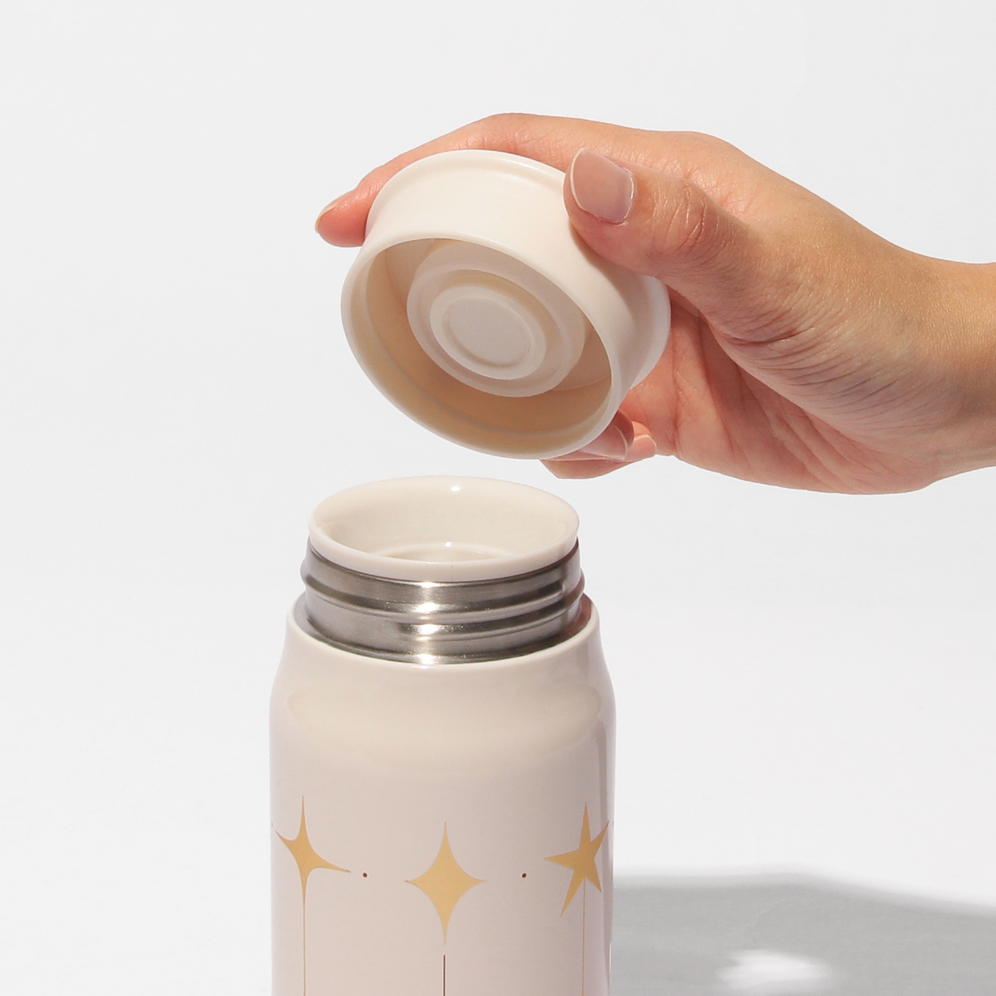 ステンレスミニボトルアイボリー355ml|ボトル|bottle|スターバックス