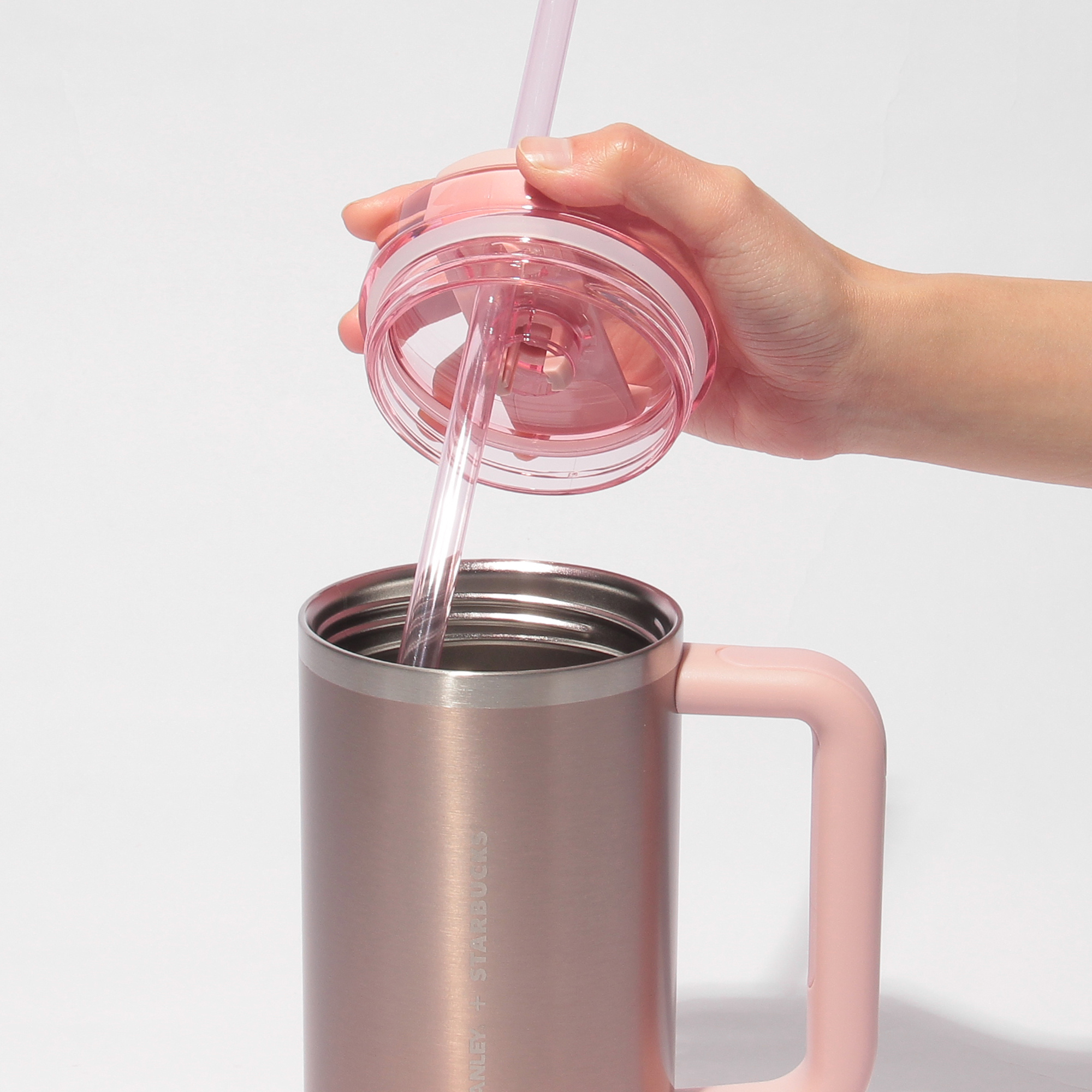 3WAYステンレスタンブラーSTANLEYピンクグラデーション887ml