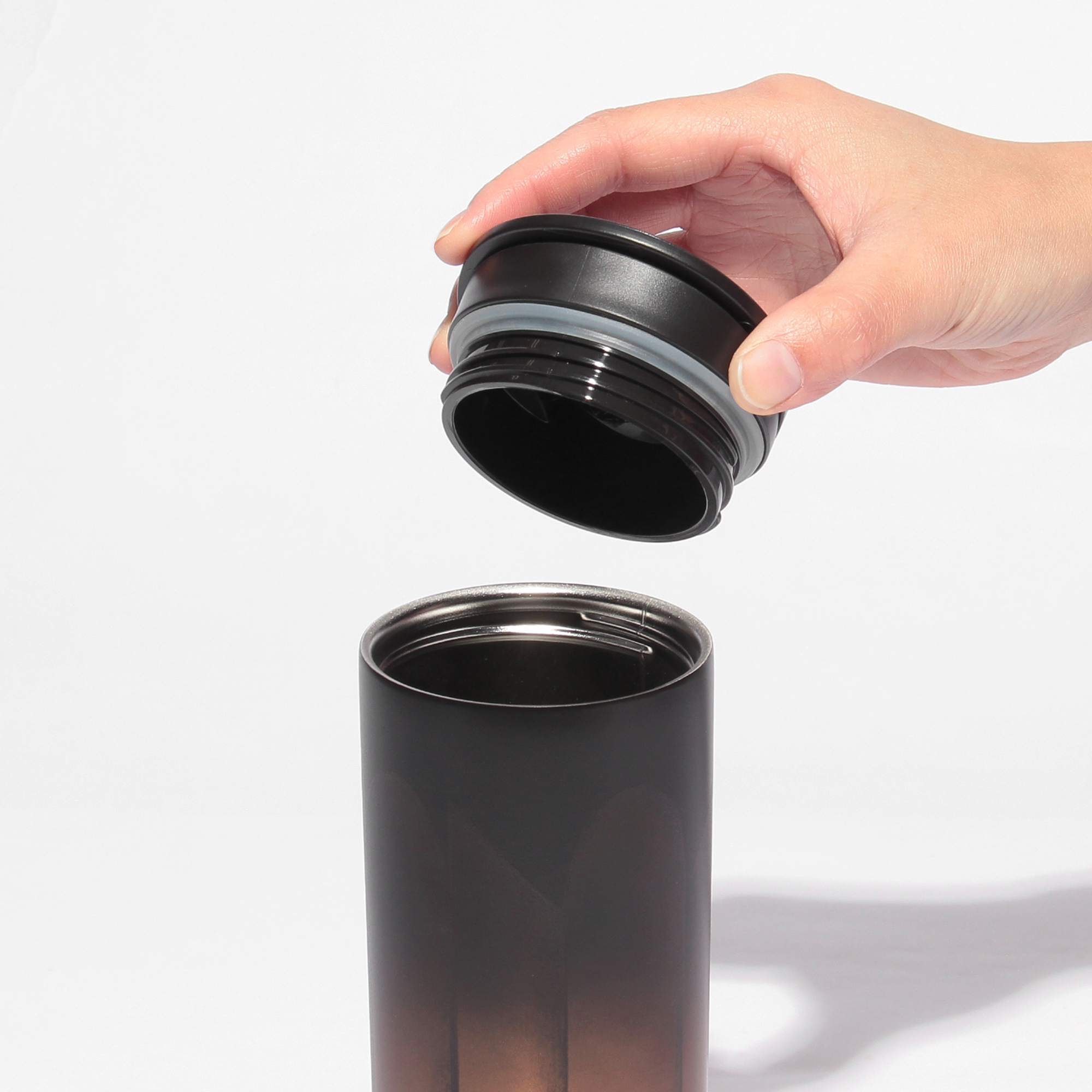 スターバックス リザーブ® ステンレスボトル ブラック&カッパー473ml