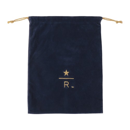 スターバックス リザーブ ドローストリングポーチ ネイビー L