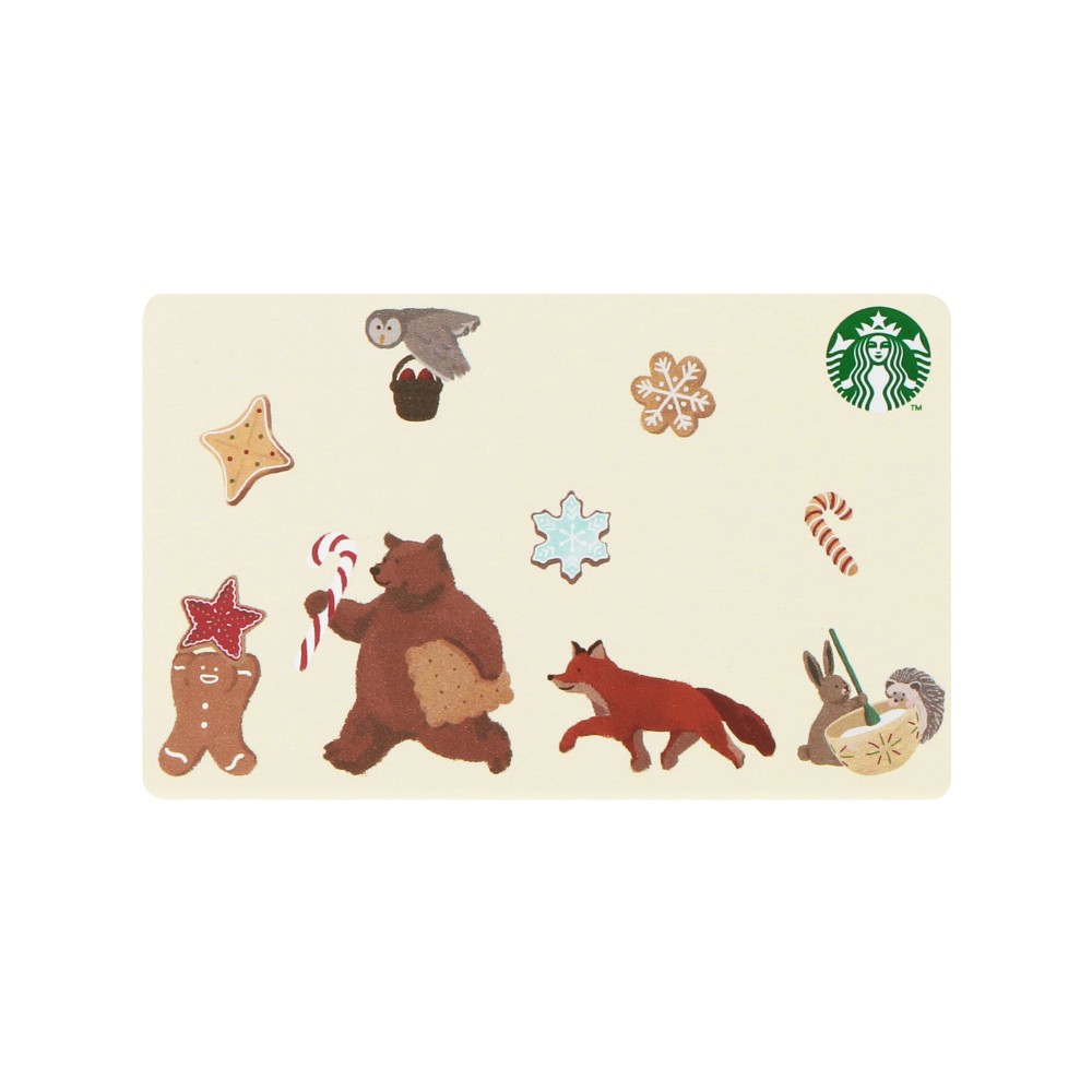 スターバックス カード ウィンターアニマル|スターバックス カード