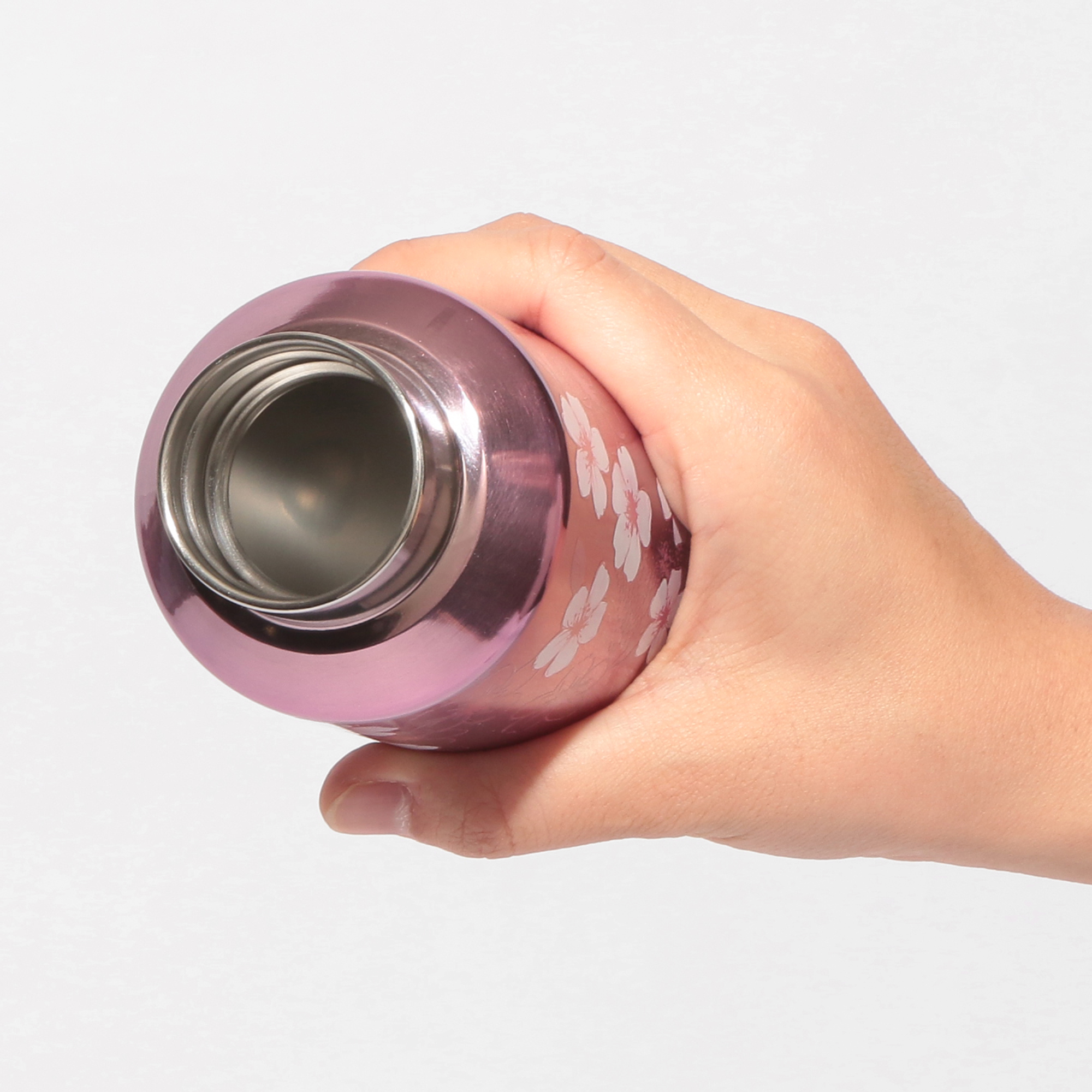 SAKURA2026 ステンレスボトルメタリックピンク473ml|ボトル|bottle