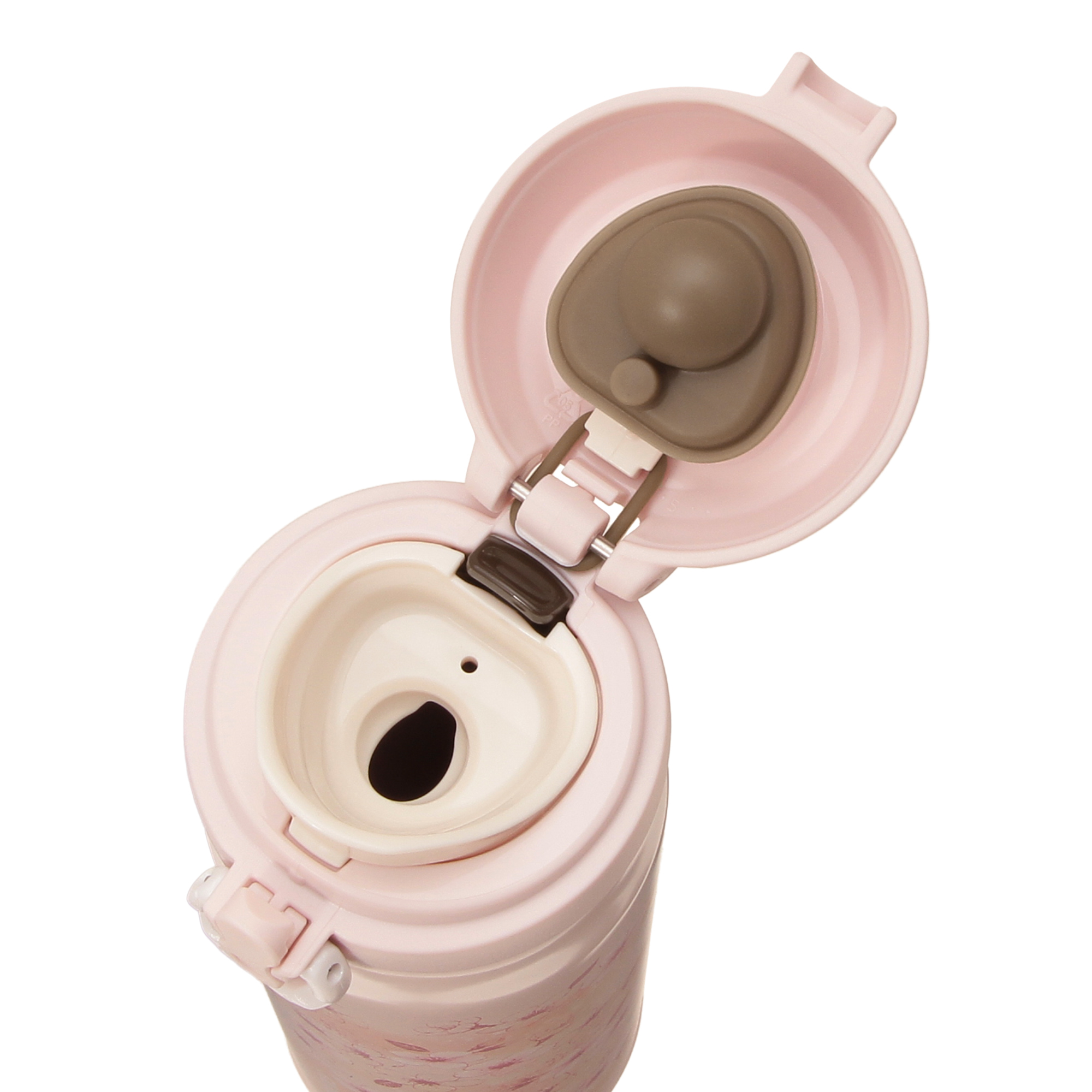 SAKURA2026ハンディーステンレスボトルピンクベージュ500ml|ボトル