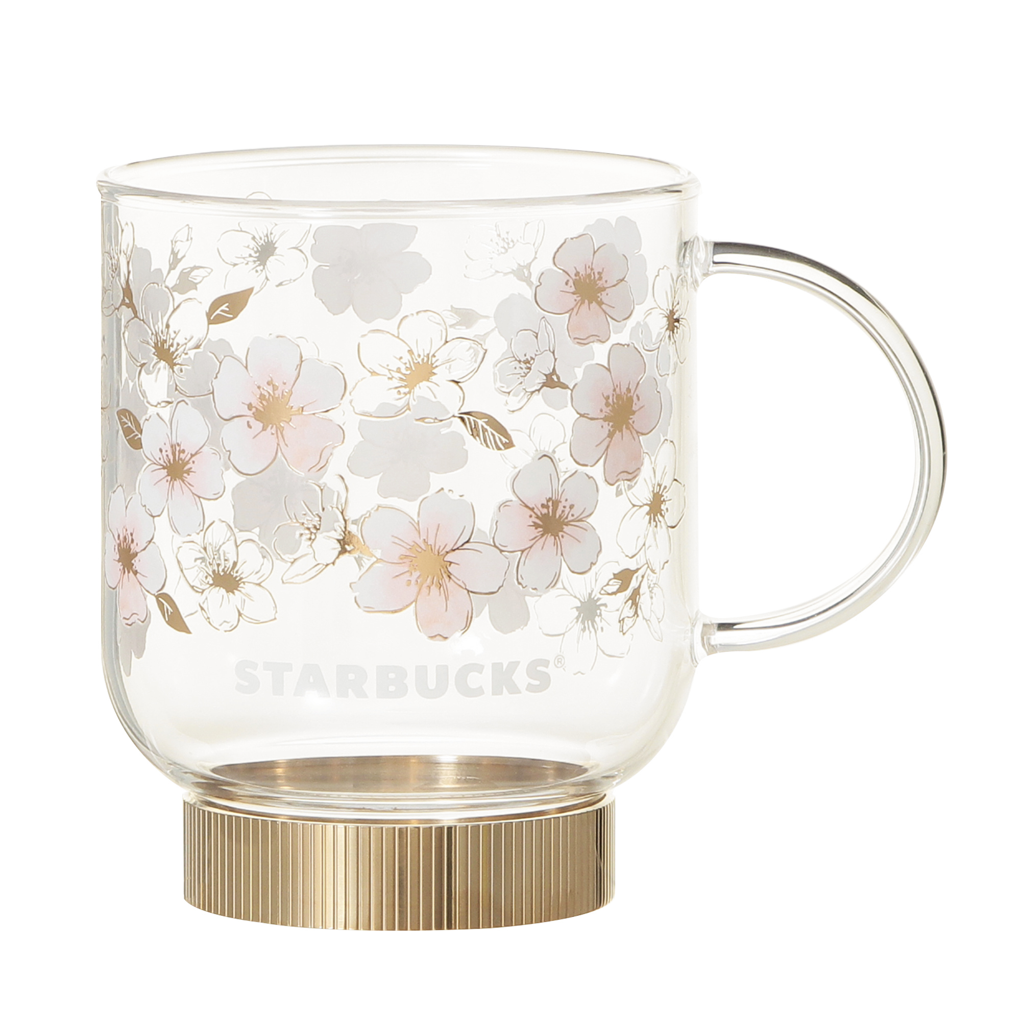 SAKURA2026耐熱グラスマグゴールド355ml|マグカップ|mug