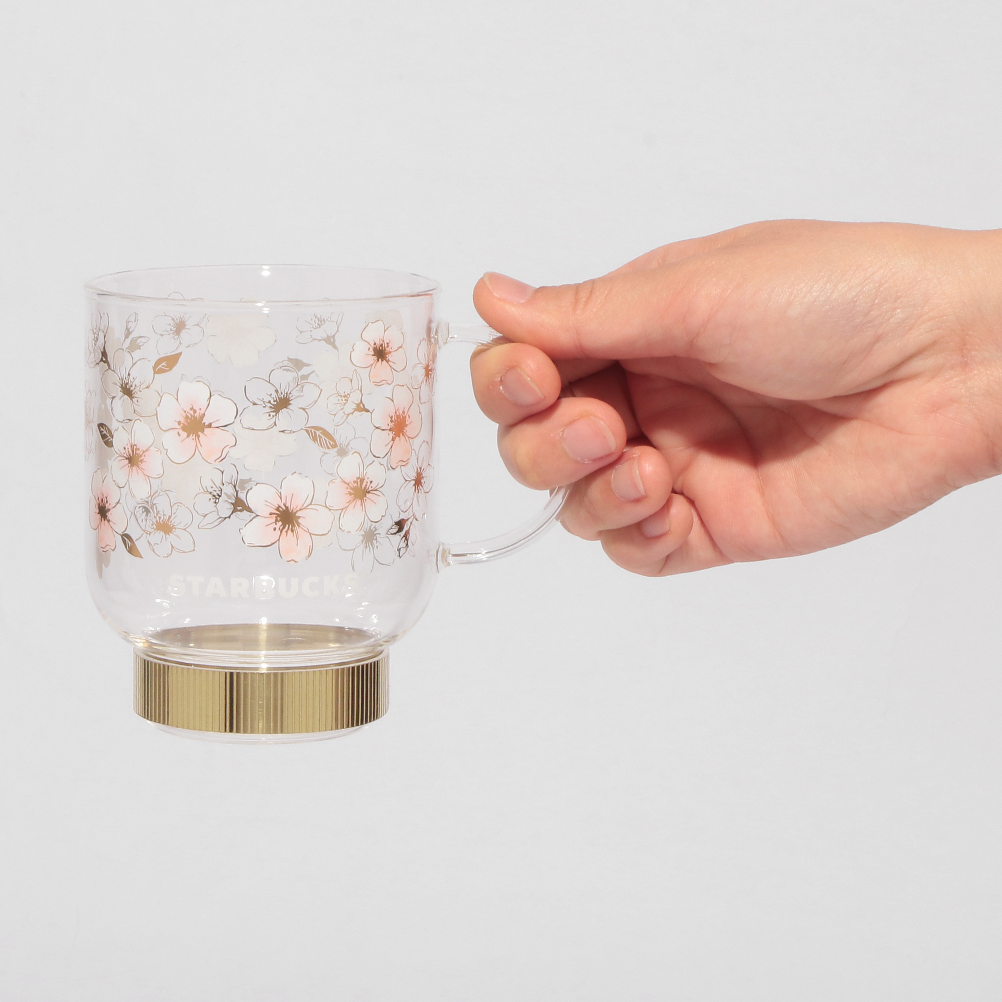 SAKURA2026耐熱グラスマグゴールド355ml|マグカップ|mug
