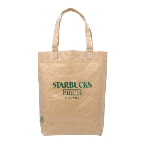 [9月12日10時オンラインストア発売]STARBUCKS STAND by BEAMS LOGO PVC ショッパートート