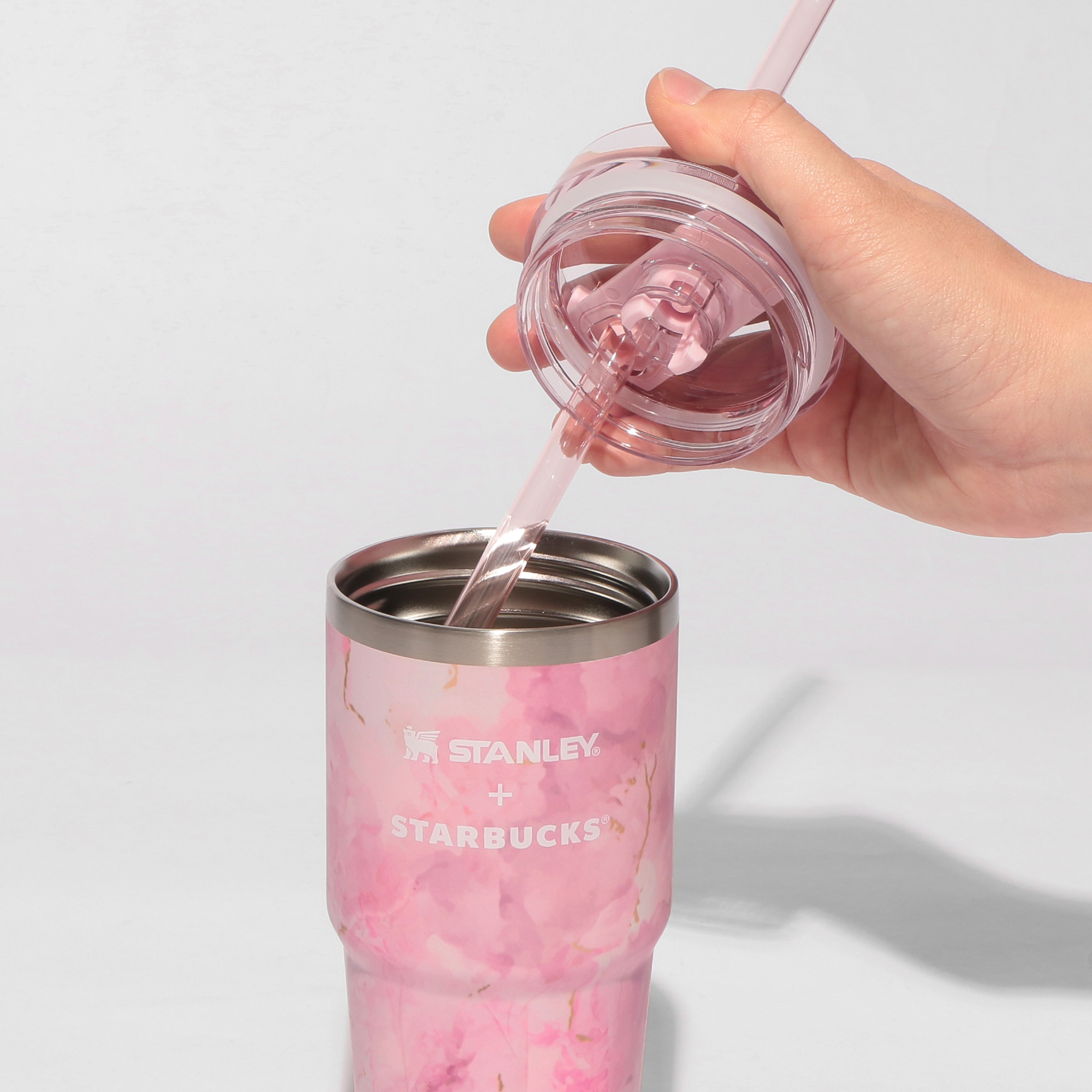 SAKURA2026 3WAYステンレスタンブラーSTANLEYマーブル414ml|タンブラー