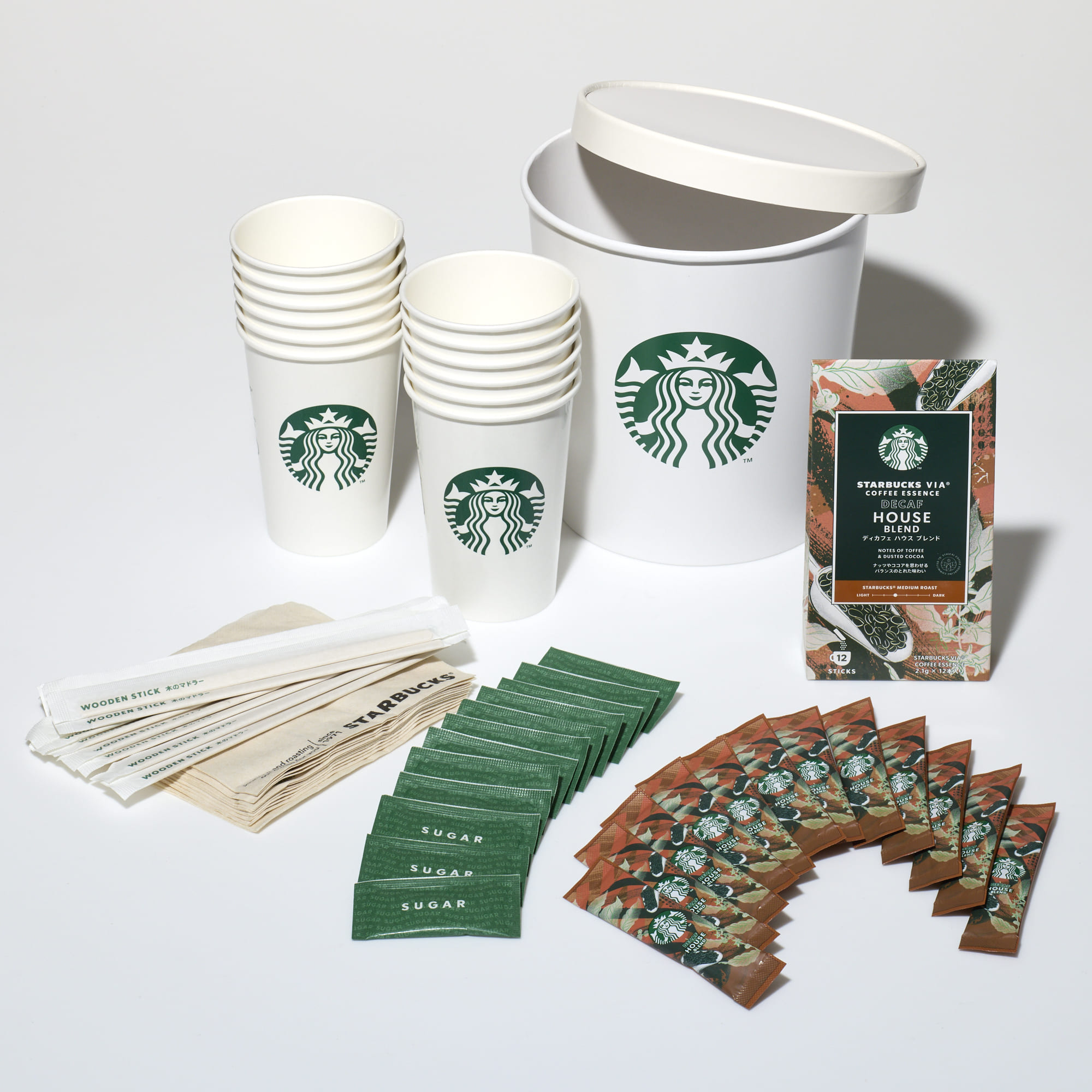 STARBUCKS VIA® ANYWHERE ディカフェ ハウス ブレンド12本入り