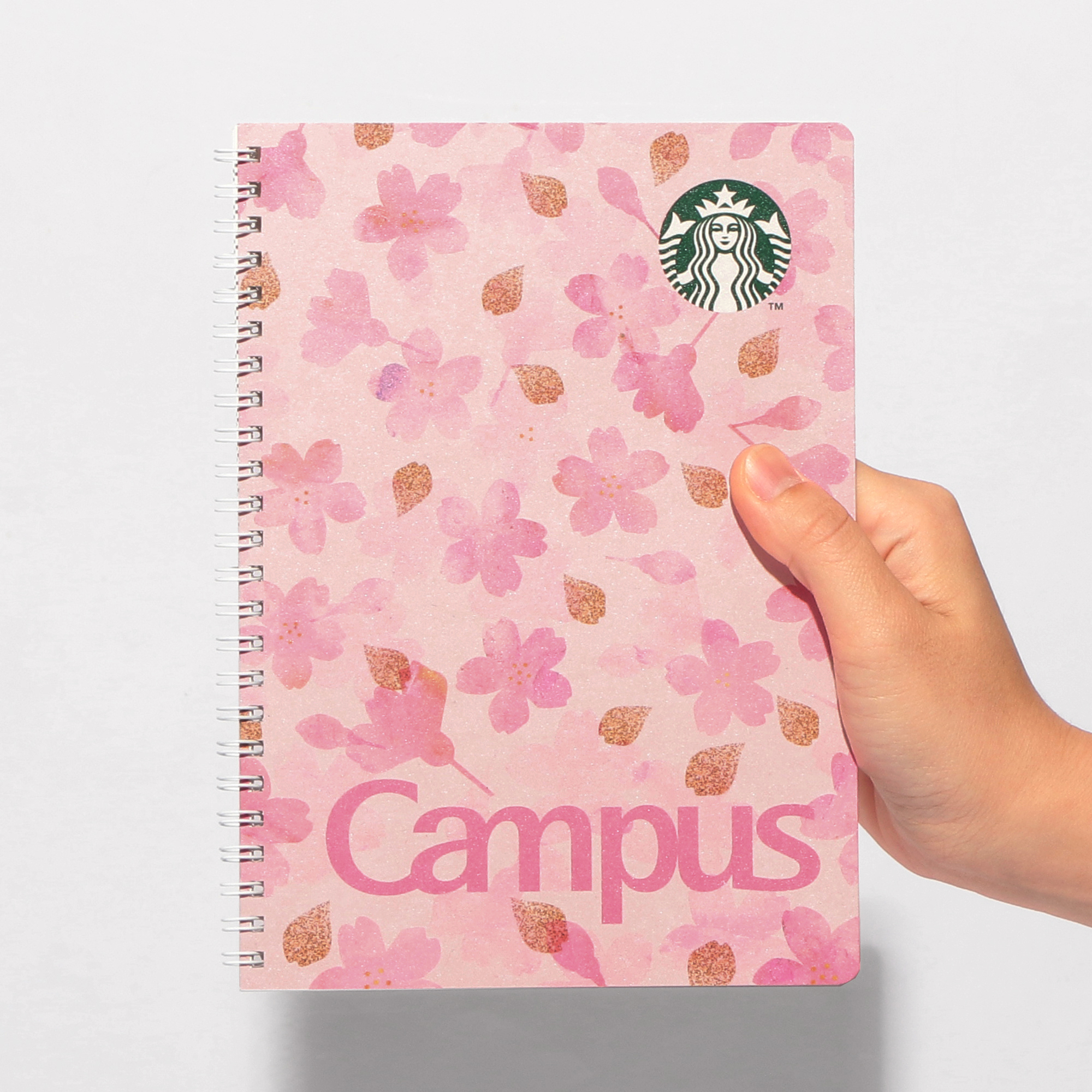 SAKURA2026スターバックスキャンパスリングノートピンク|グッズ|goods
